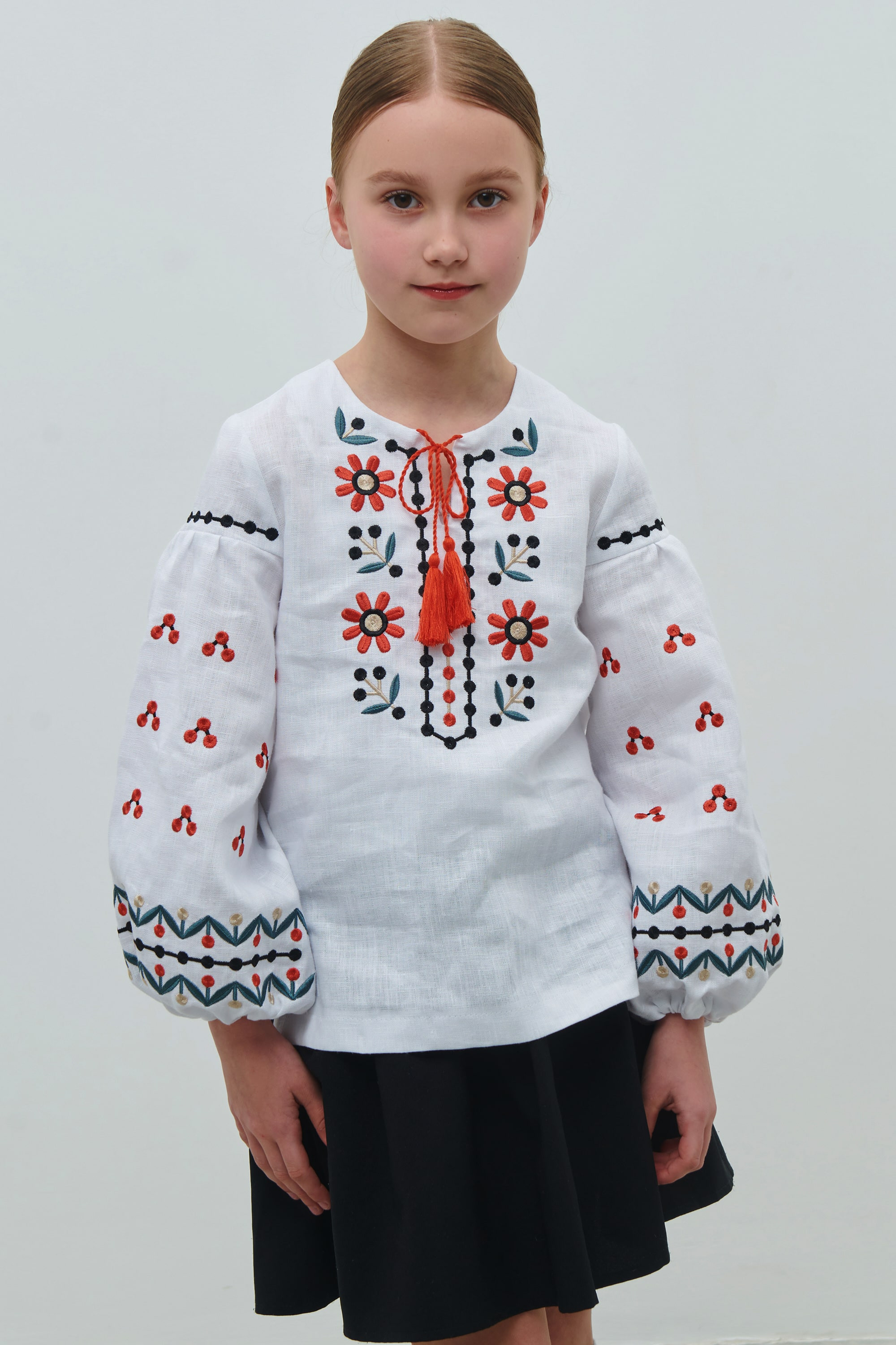 Blouse for a girl The flourishing of Maria Prymachenko work