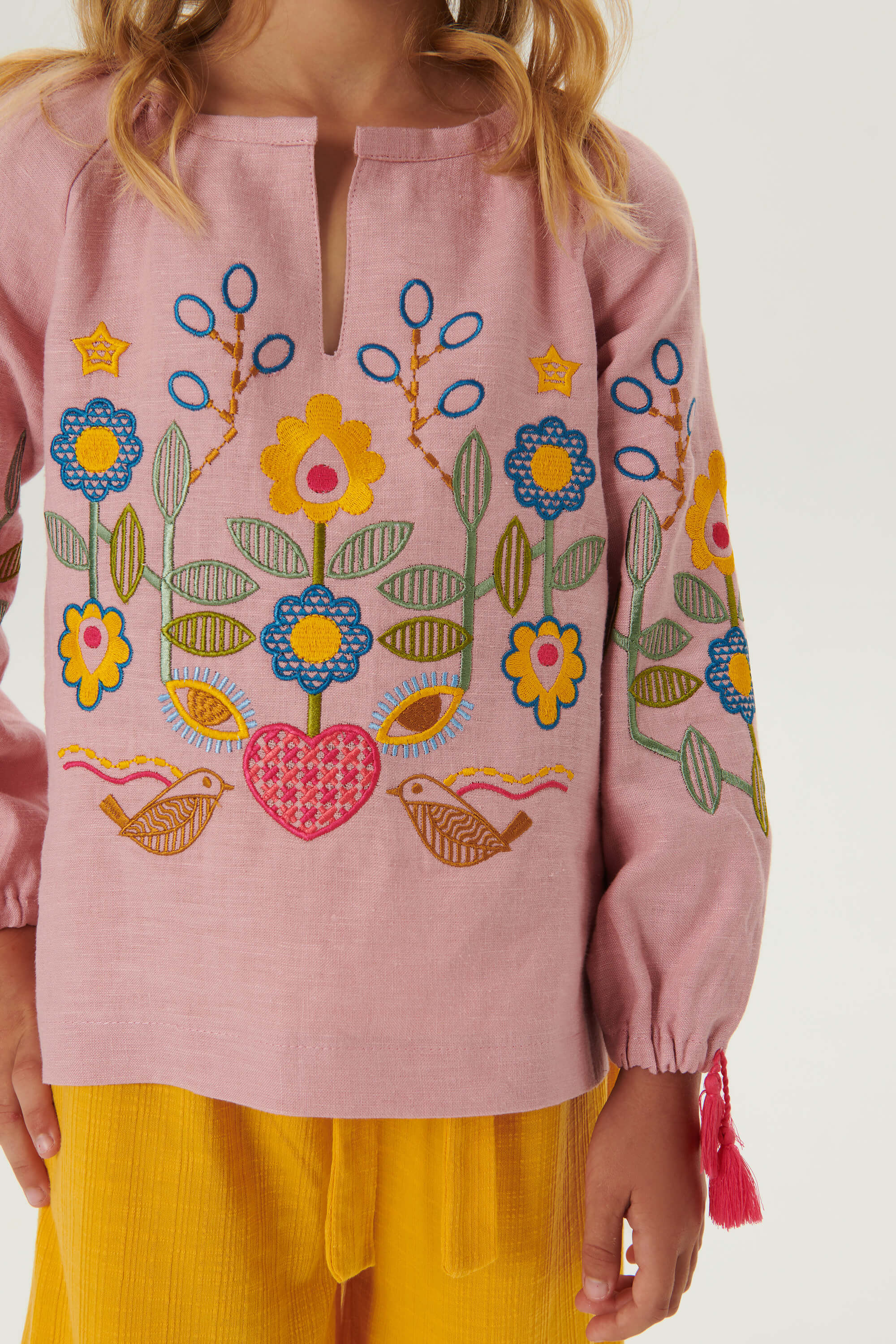 Embroidered shirt for girls Love Ukraine | 146 Embroidered shirt for girls Love Ukraine | 146