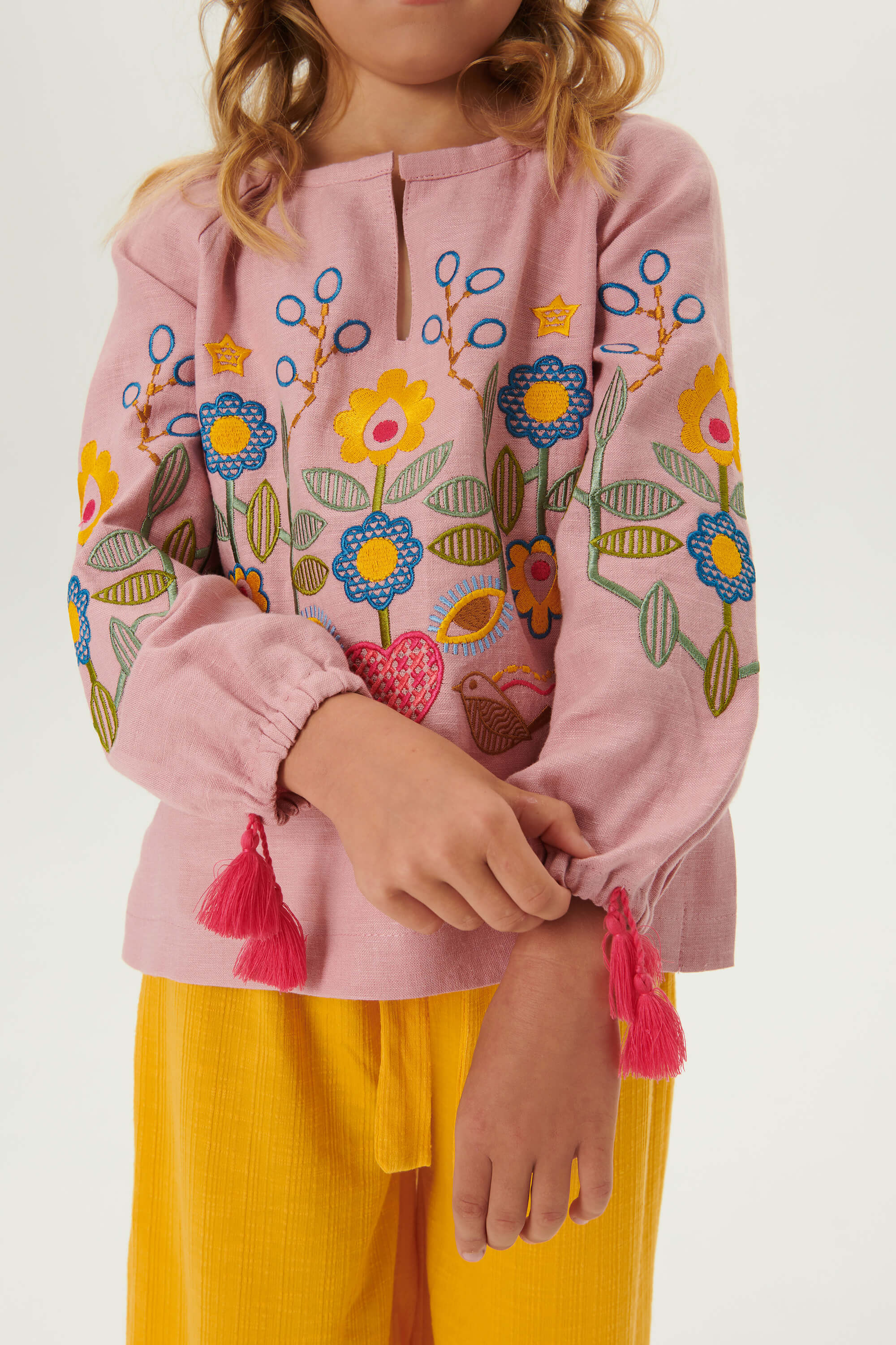 Embroidered shirt for girls Love Ukraine | 146 Embroidered shirt for girls Love Ukraine | 146
