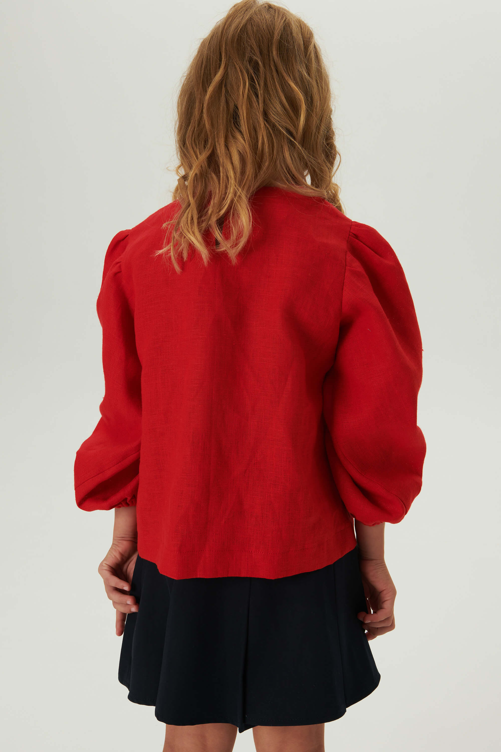 Embroidered blouse for a girl Spring 1 | 116