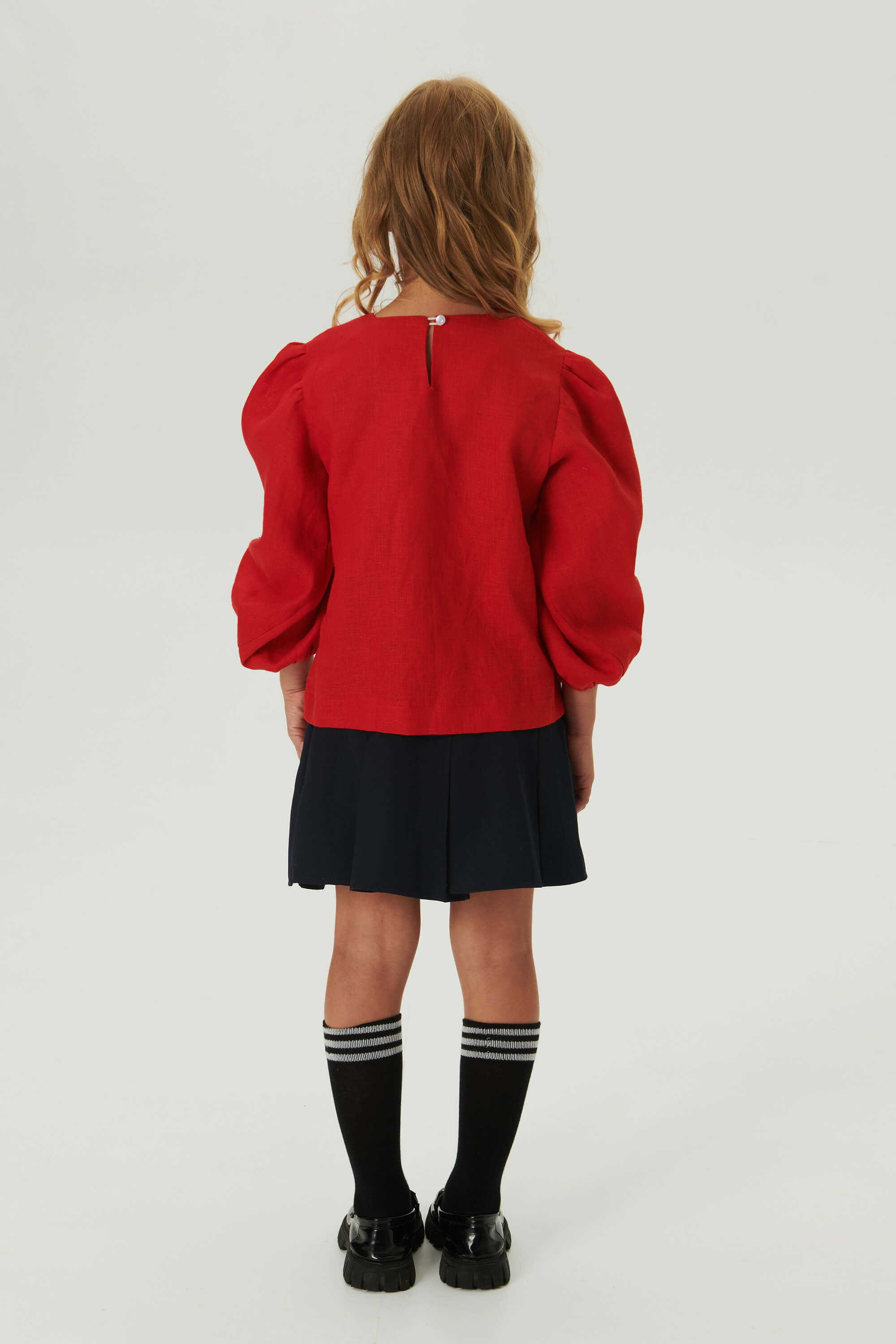Embroidered blouse for a girl Spring 1 | 116