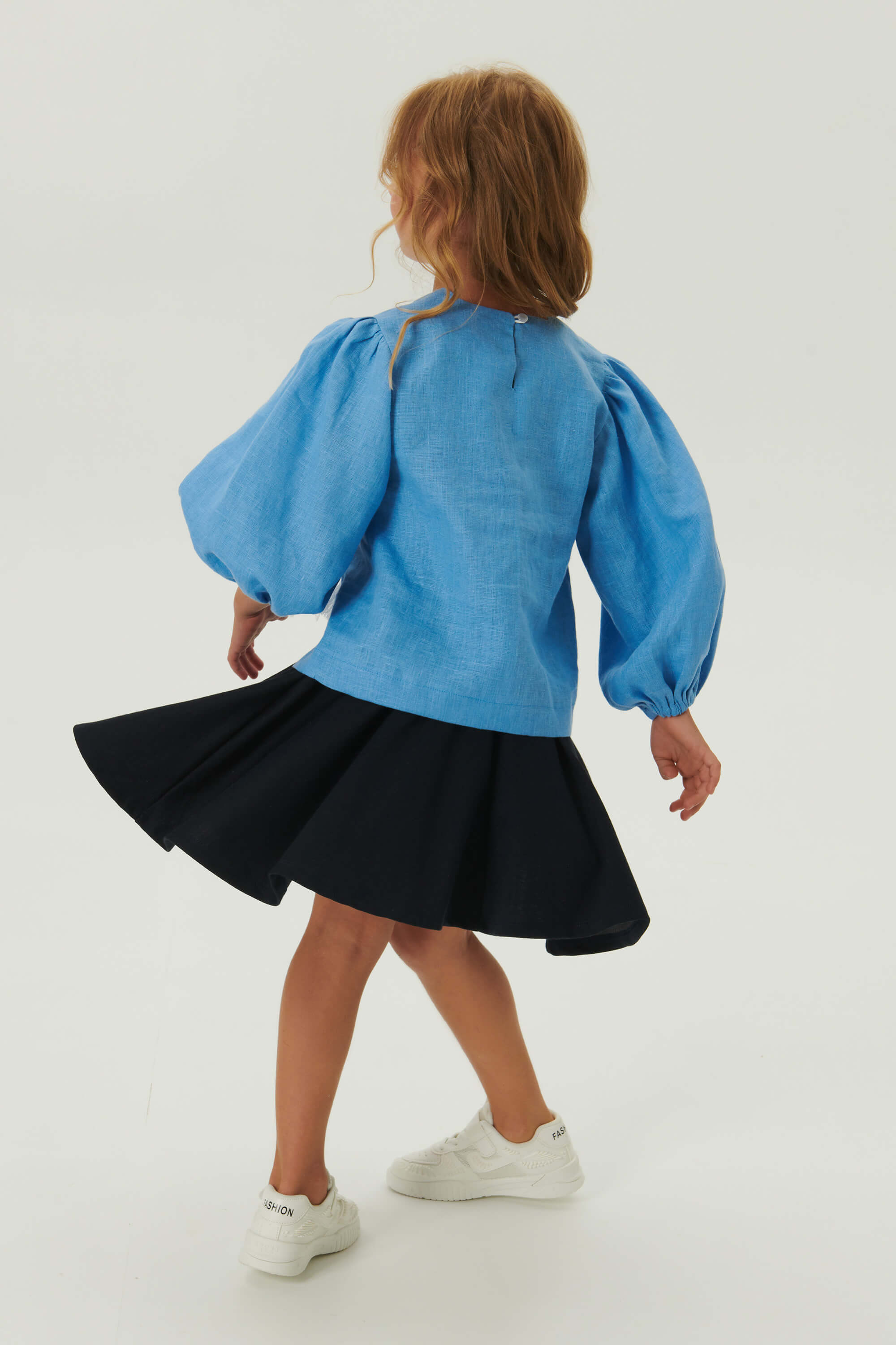 Embroidered blouse for a girl Spring 3 | 116