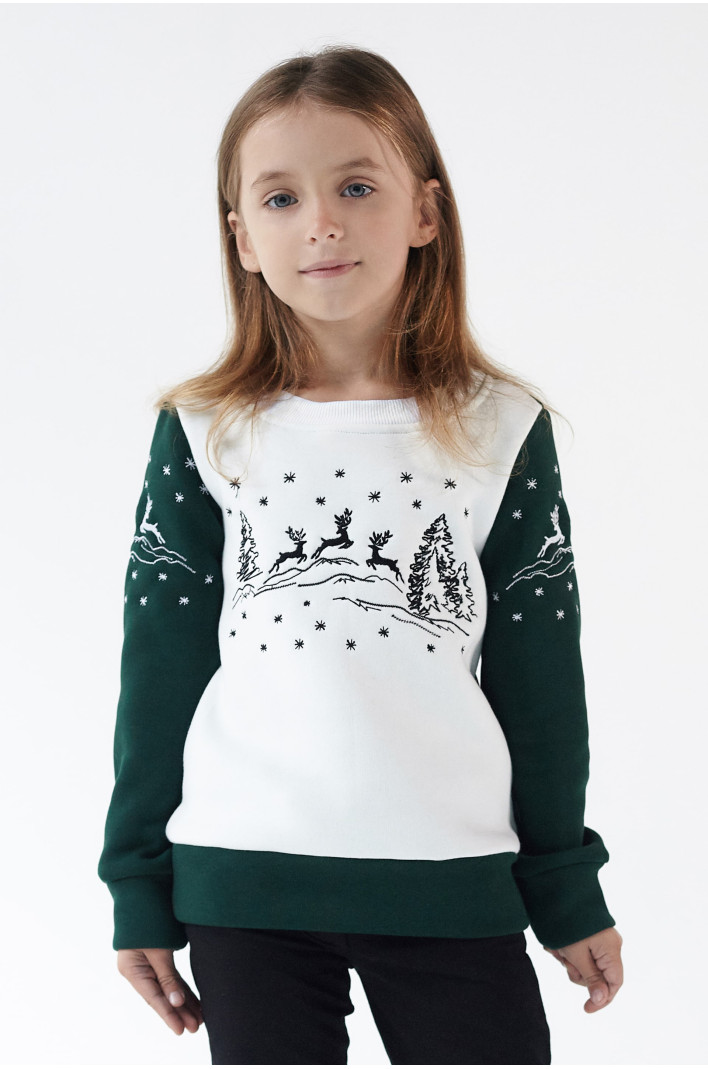 Christmas sweatshirt for Green Girls | 80