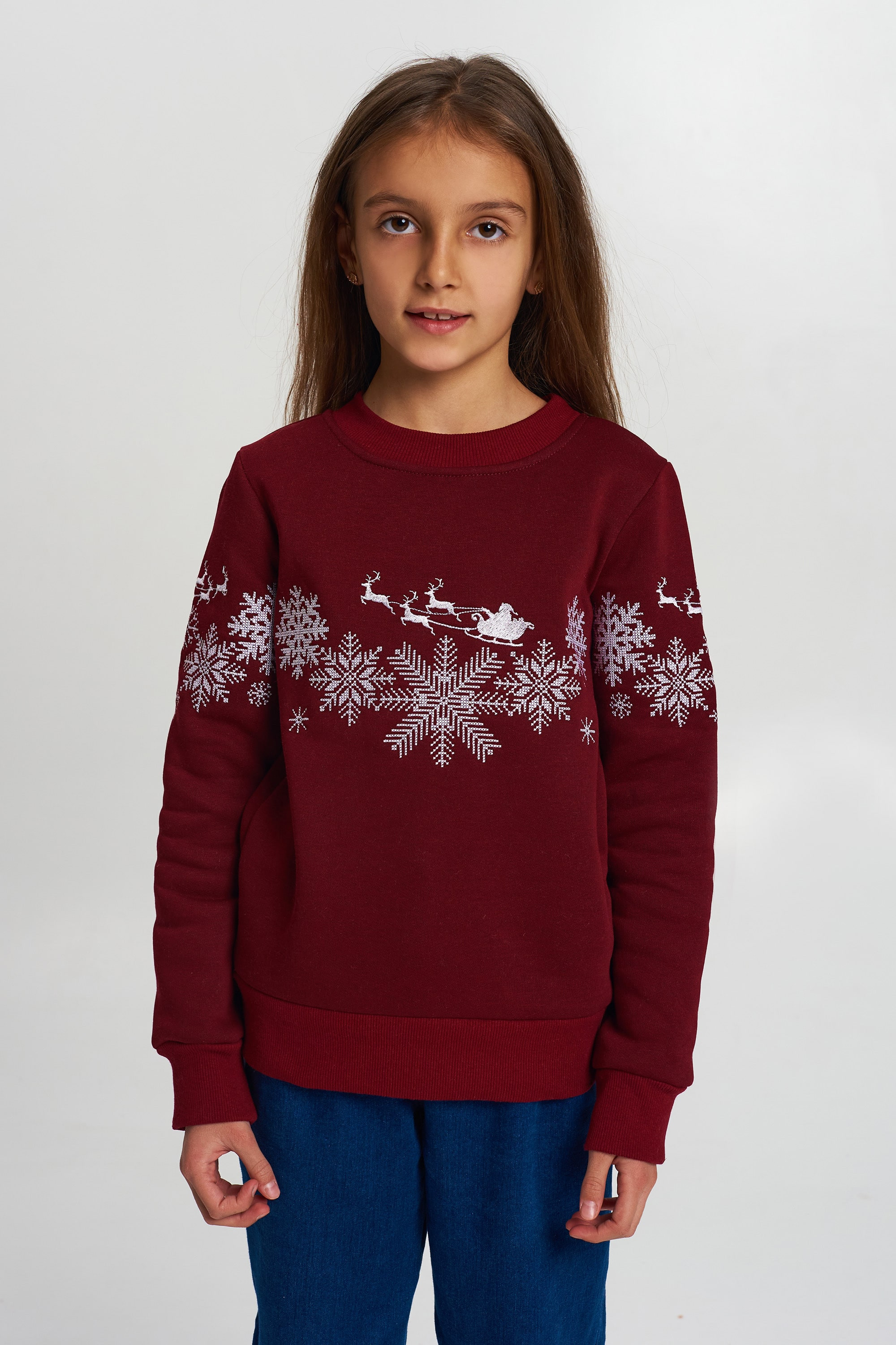 Christmas sweatshirt for girls