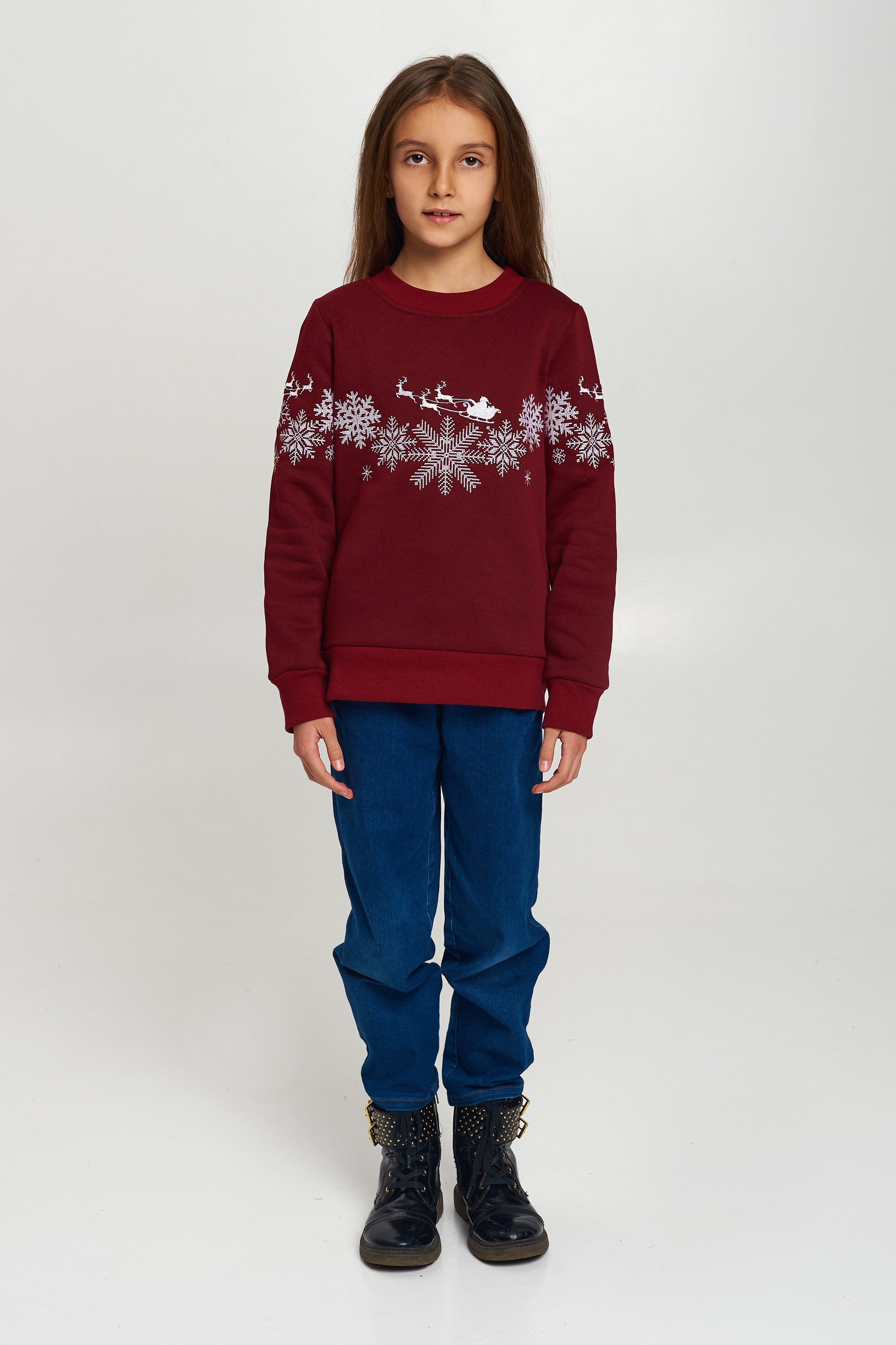 Christmas sweatshirt for girls