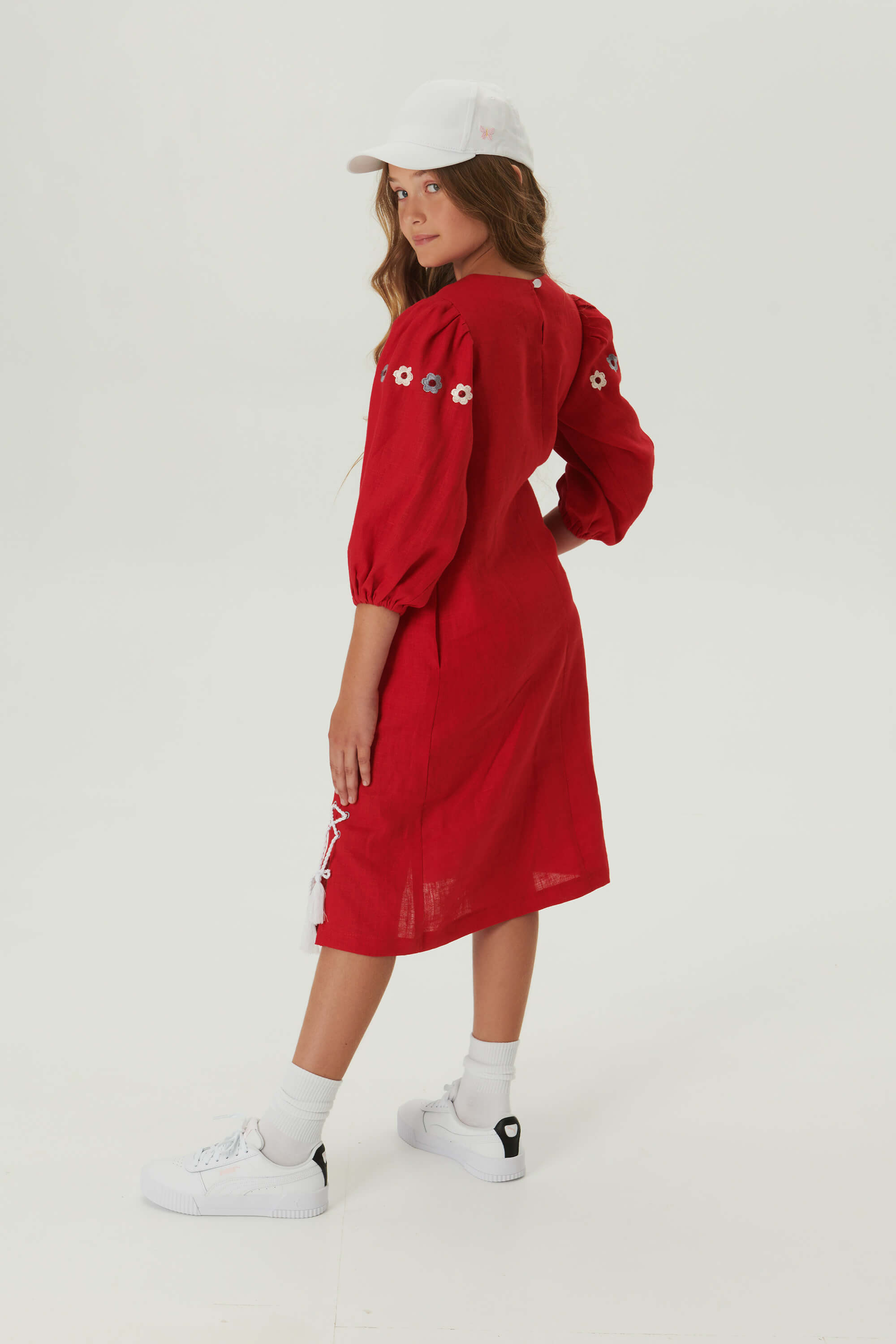 Embroidered dress for a girl Spring  2 | 122