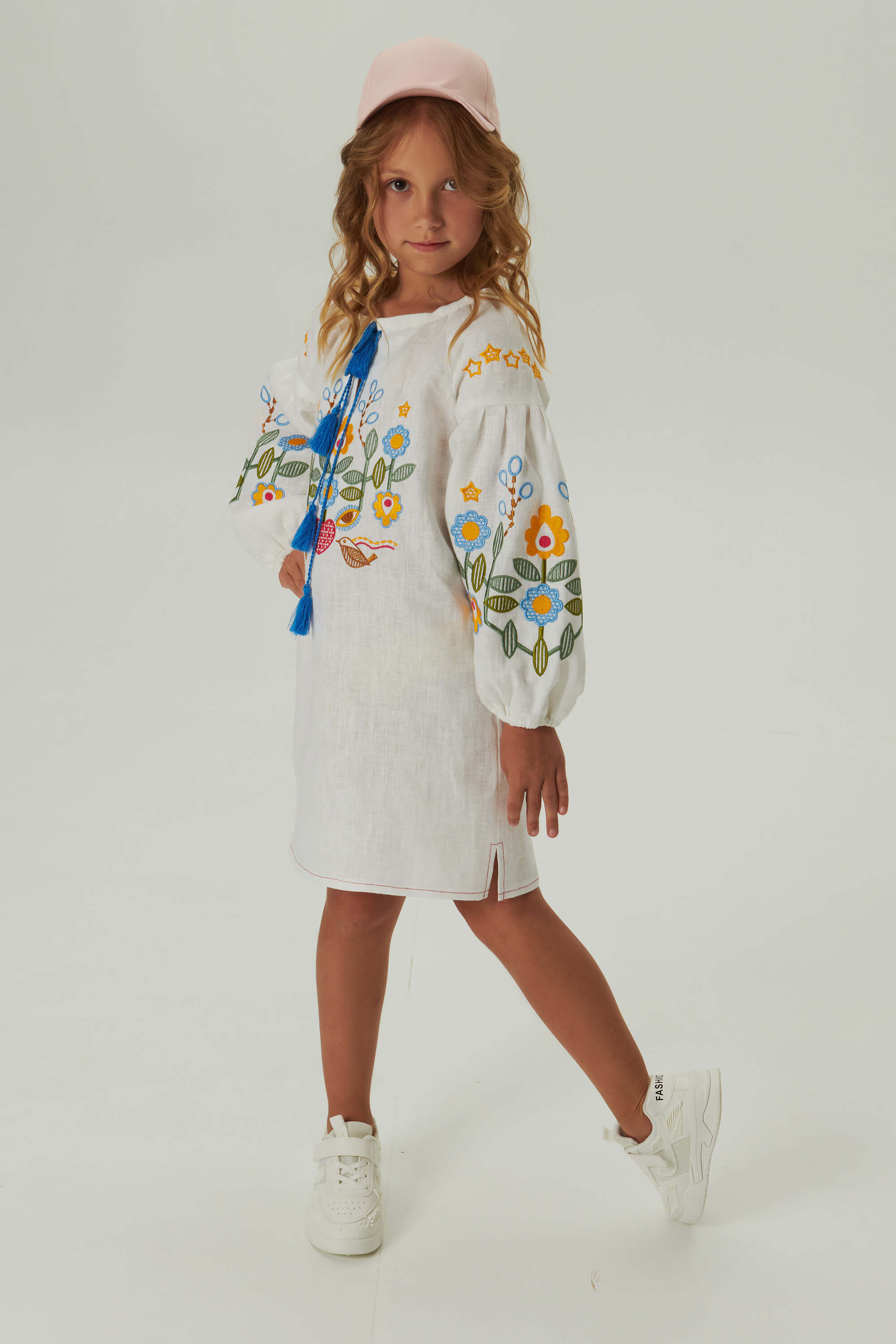 Embroidered dress for a girl Love Ukraine 1 | 116