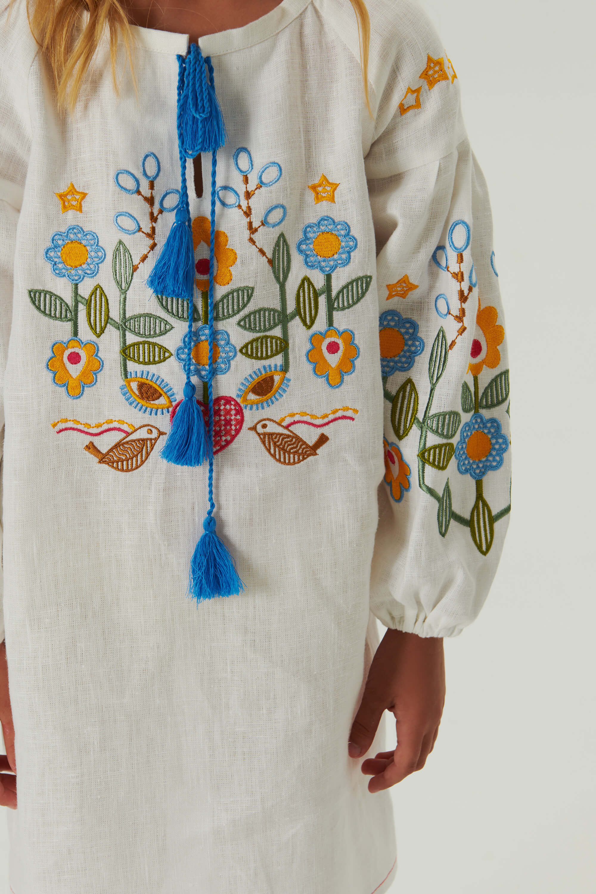 Embroidered dress for a girl Love Ukraine 1 | 116