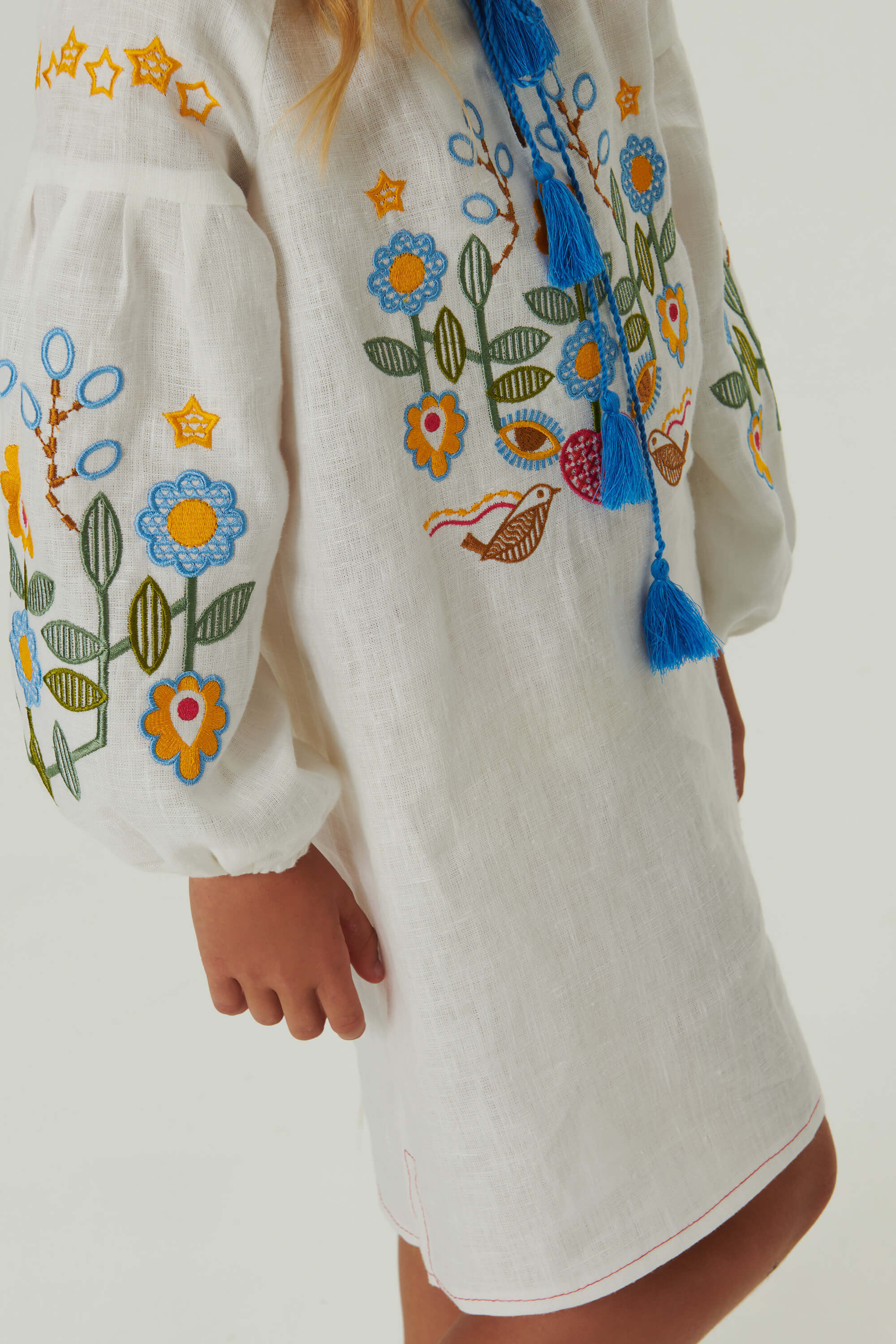 Embroidered dress for a girl Love Ukraine 1 | 116
