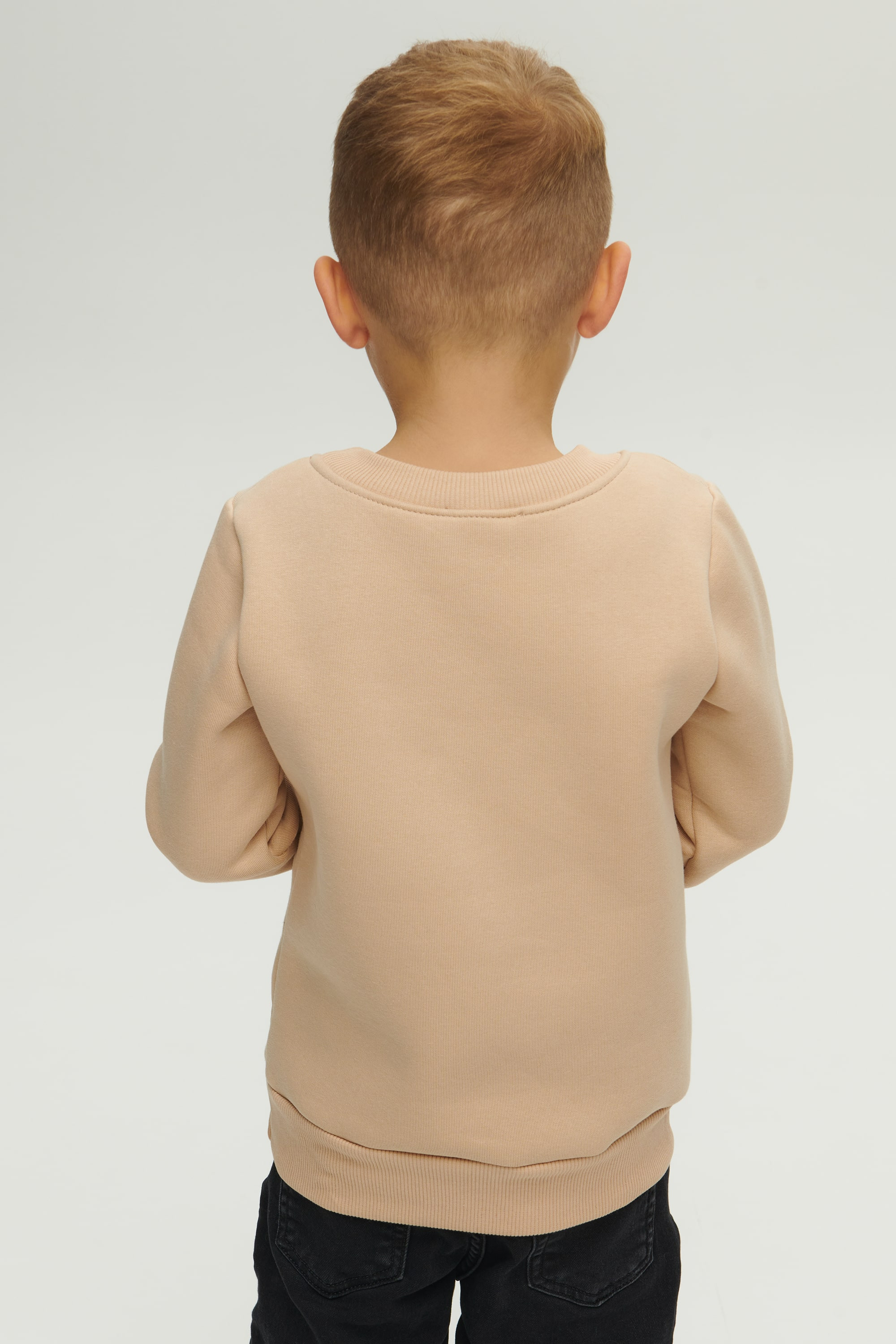 Christmas beige sweatshirt for a boy | 80