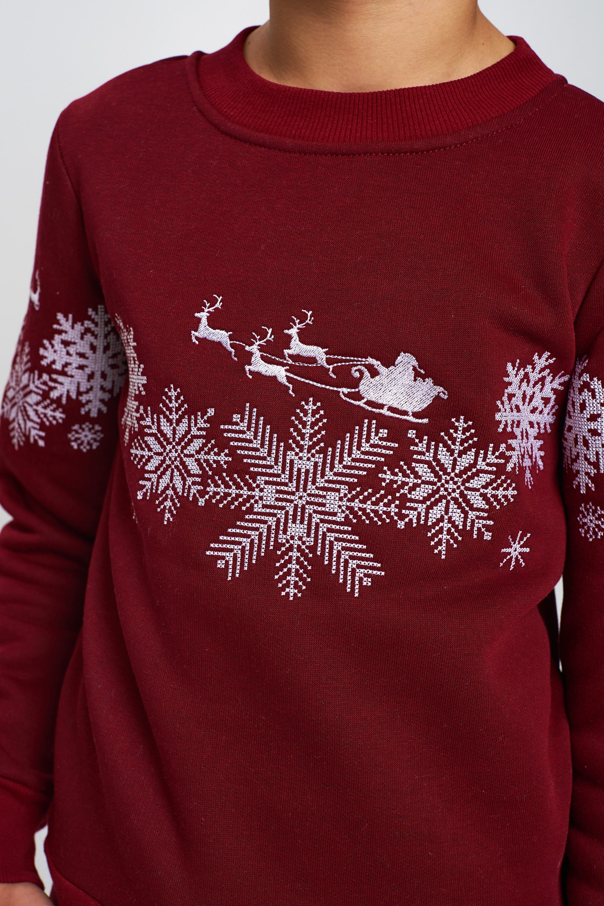 Christmas sweatshirt for a boy