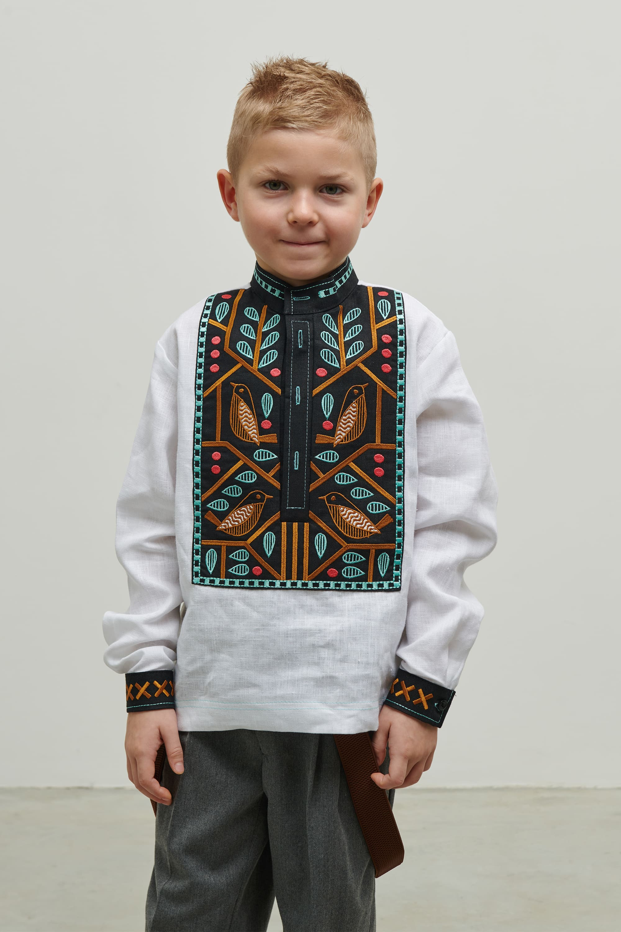 Embroidered patch for a boy Love Ukraine 5