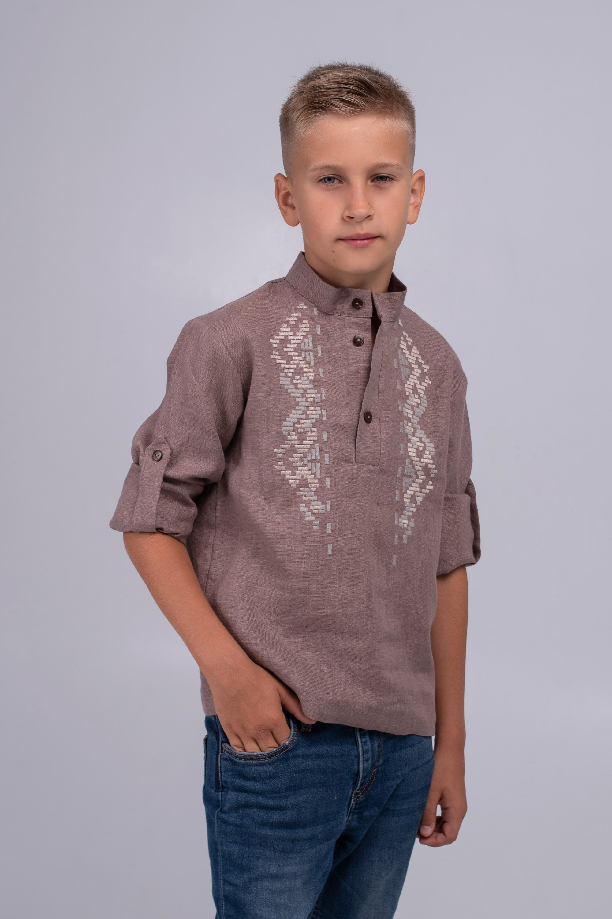 Children's embroidery for a boy coffee Children's embroidery for a boy coffee