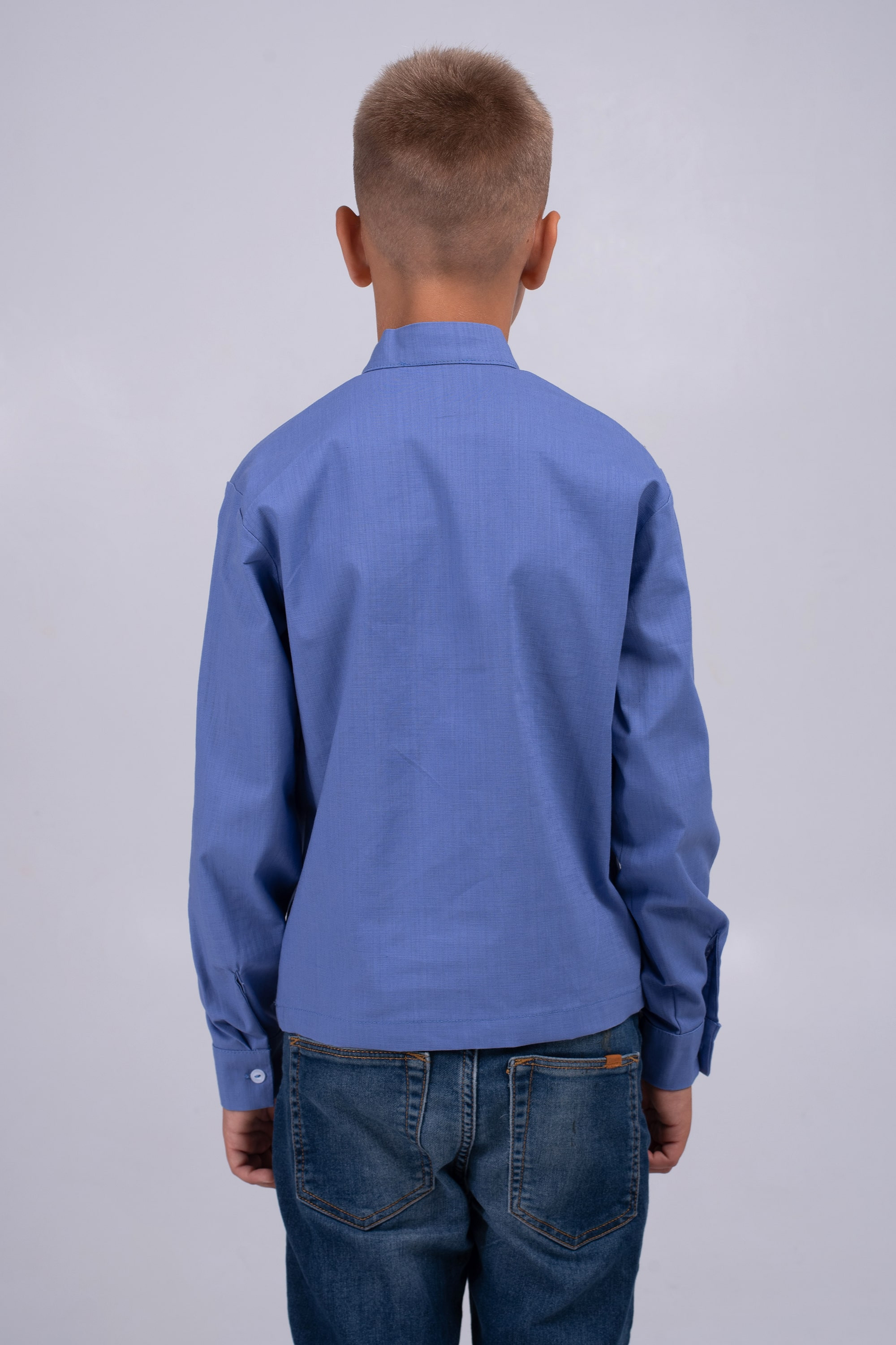 Children's embroider for a boy Blue Children's embroider for a boy Blue