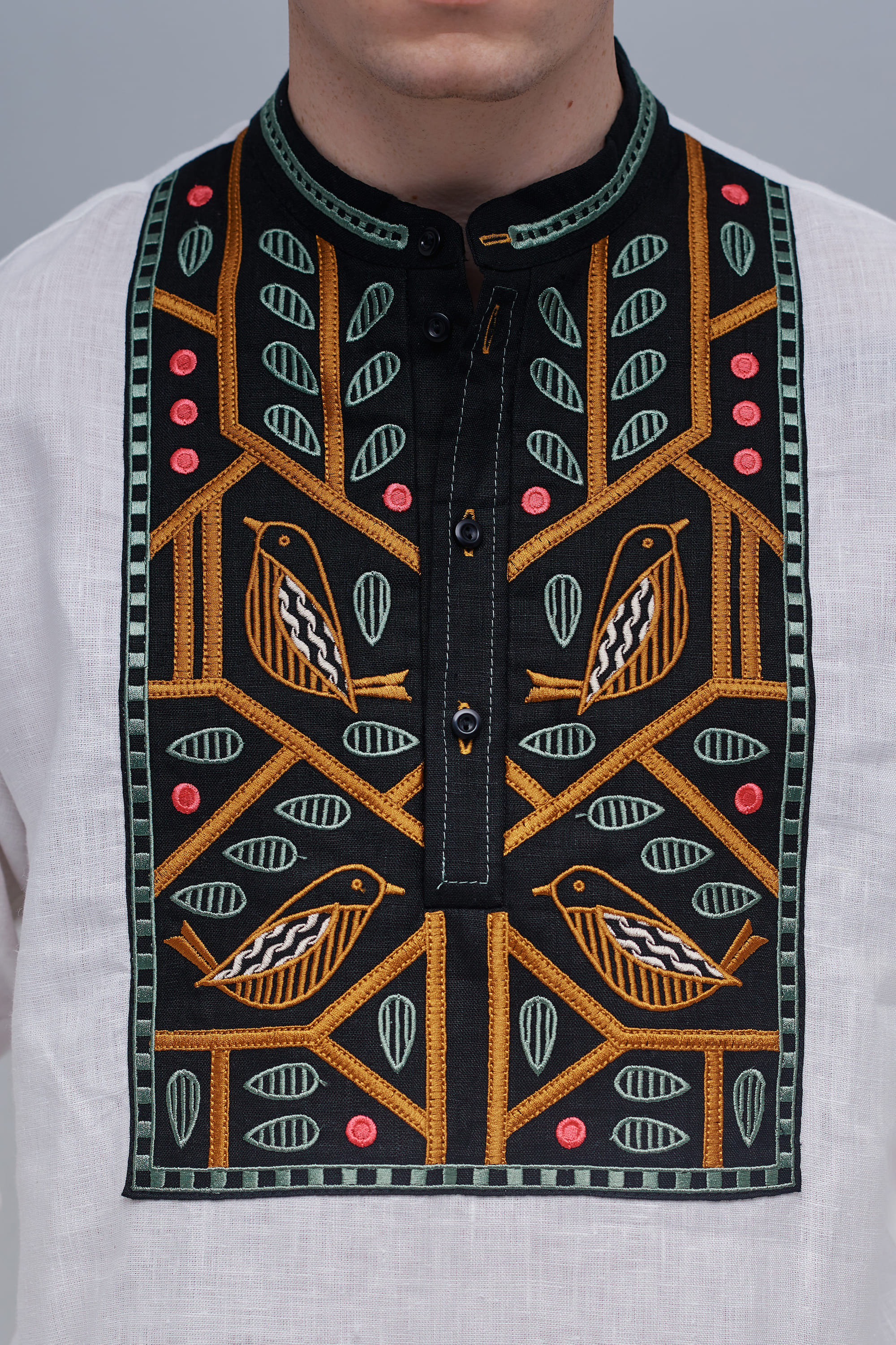 Men's embroidered shirt Love Ukraine 1 | XS | 44