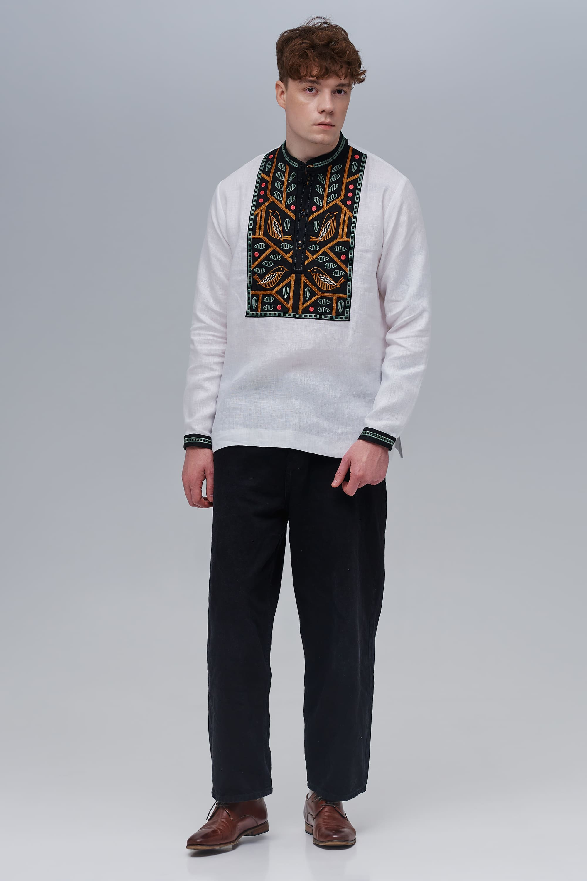 Men's embroidered shirt Love Ukraine 1 | XS | 44