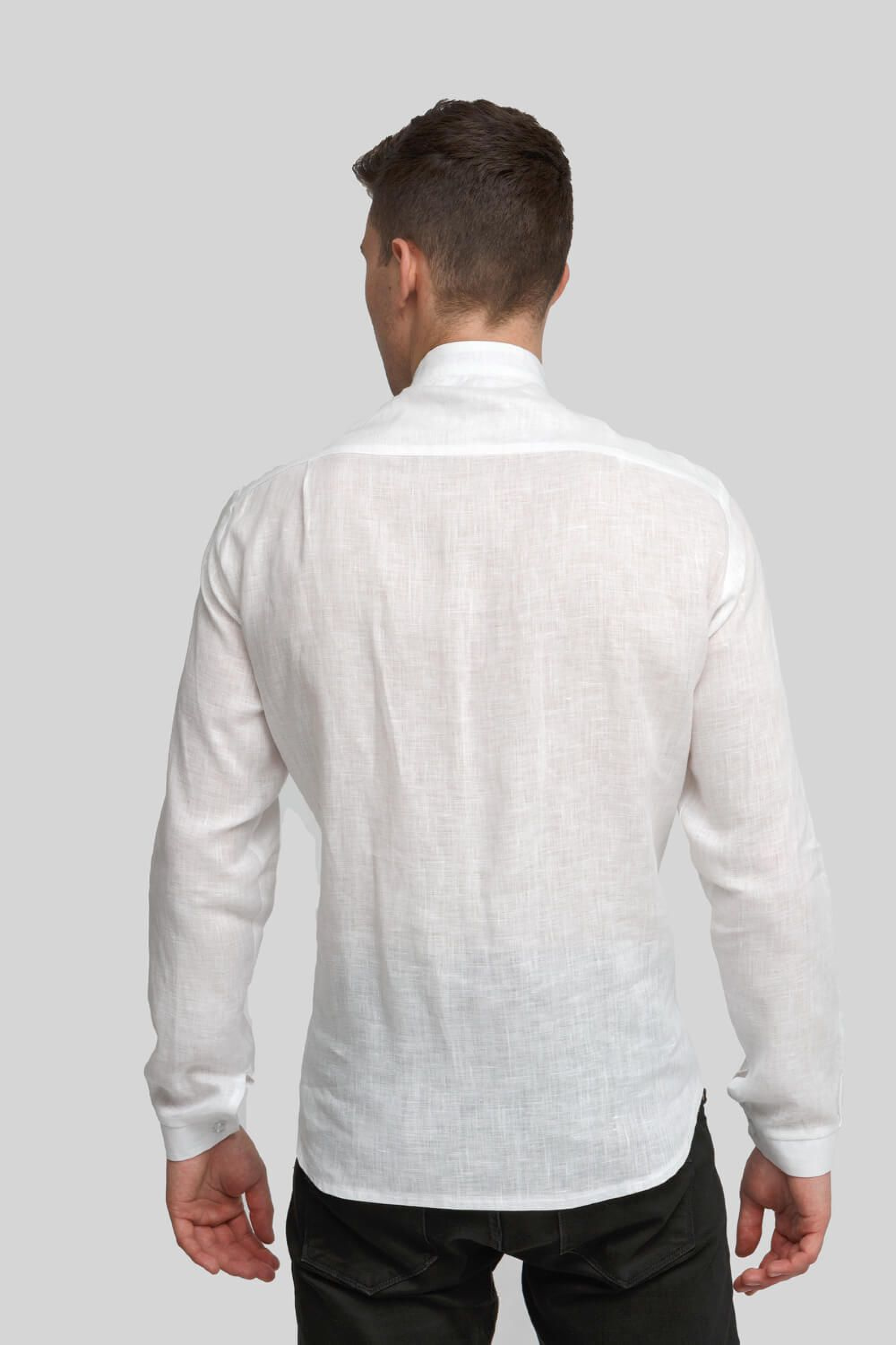 Чоловіча вишита сорочка вишиванка White 2