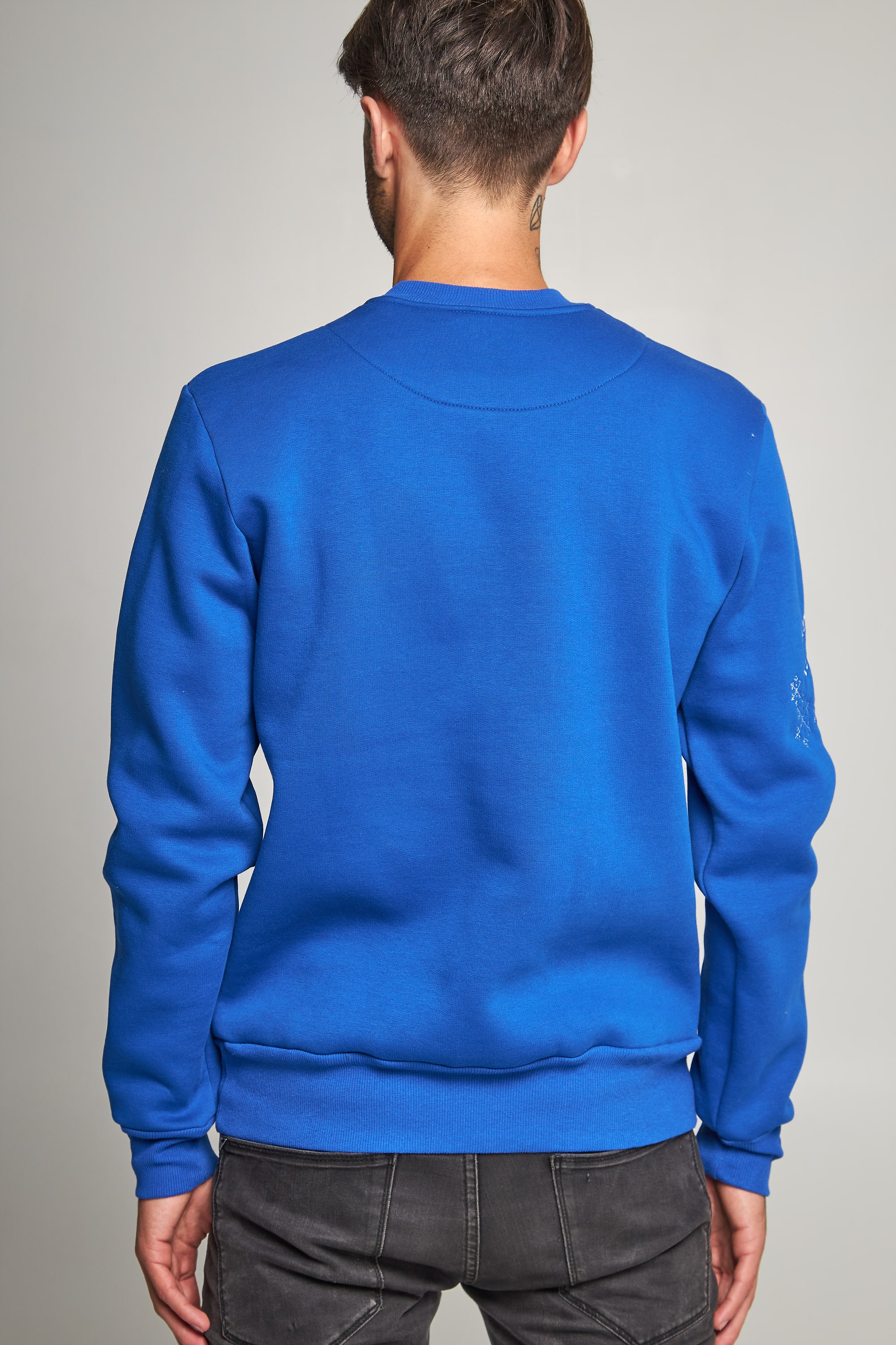 New Year's men's sweatshirt with Santa Claus 2