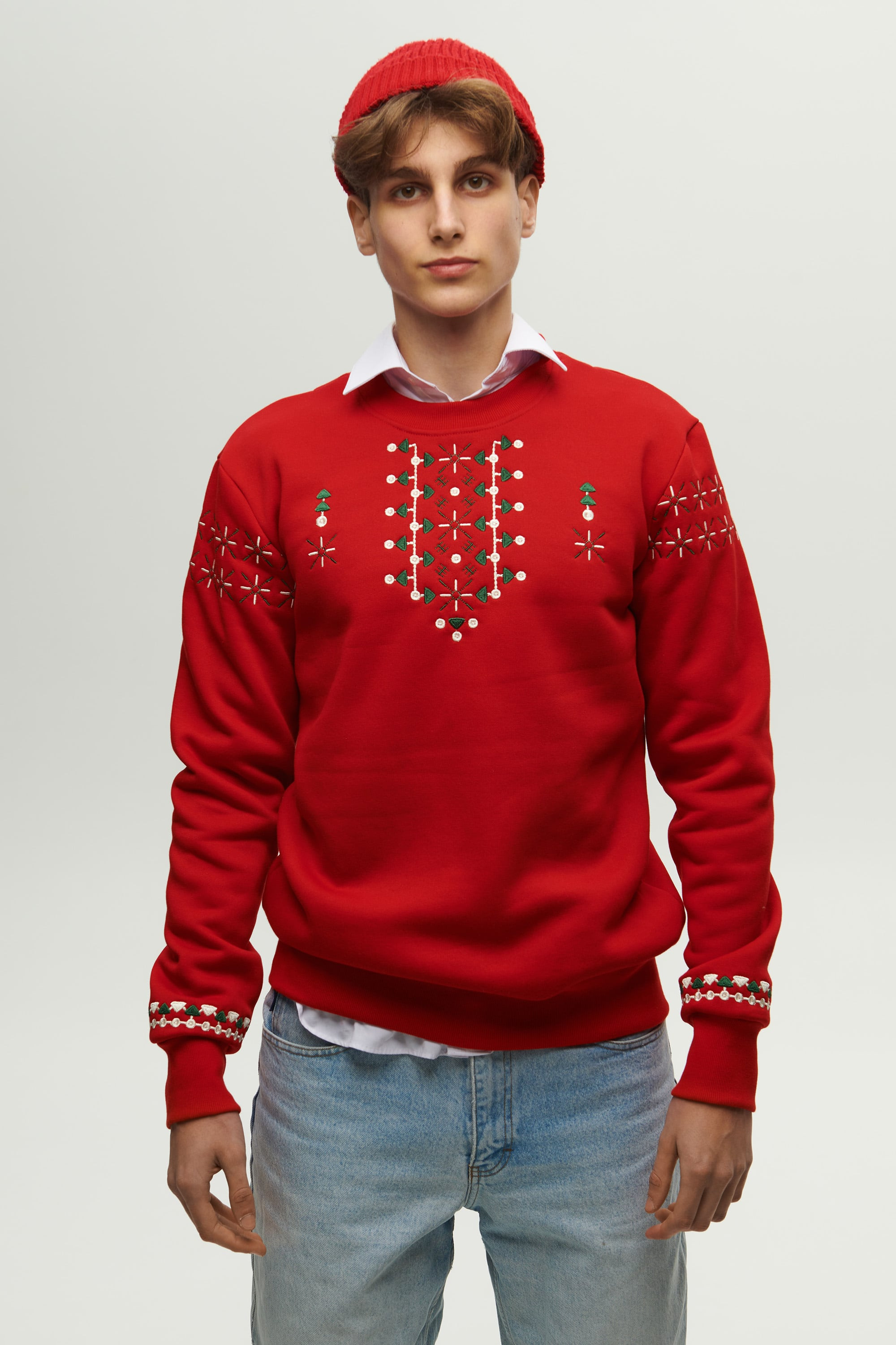 Men's Red Christmas Sweatshirt