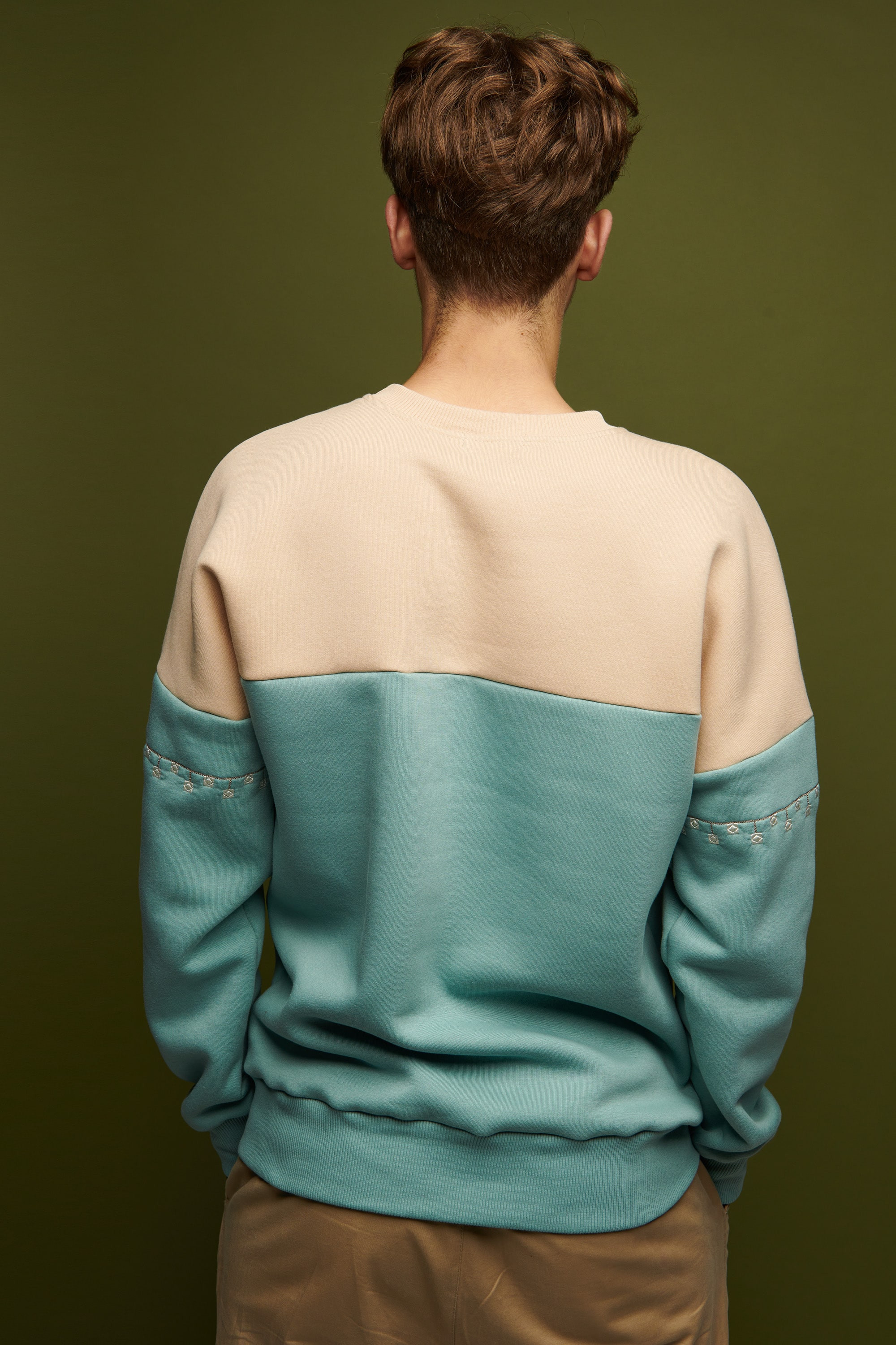 Men's blue sweatshirt December 2