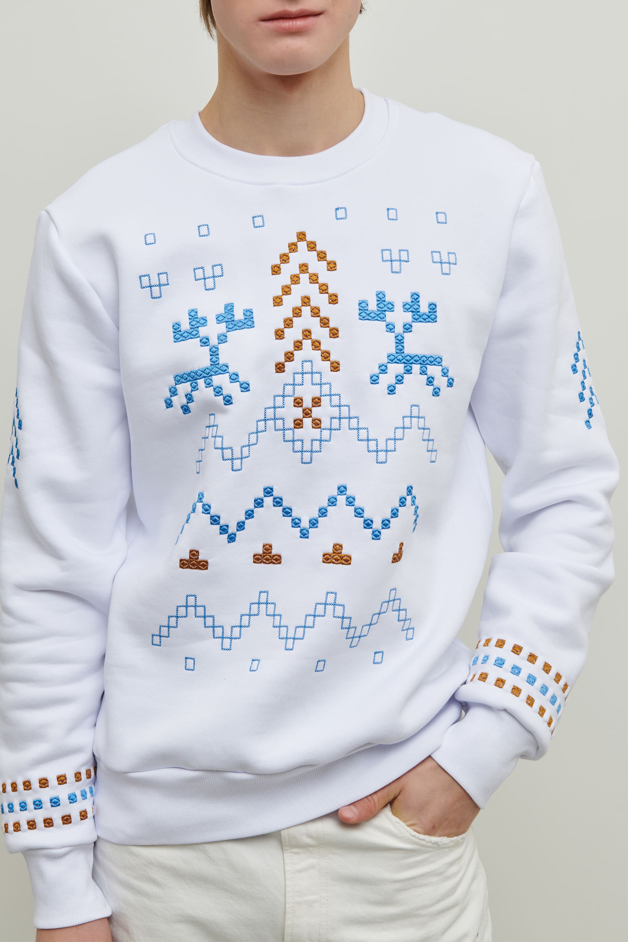 Men's beige sweatshirt December 5