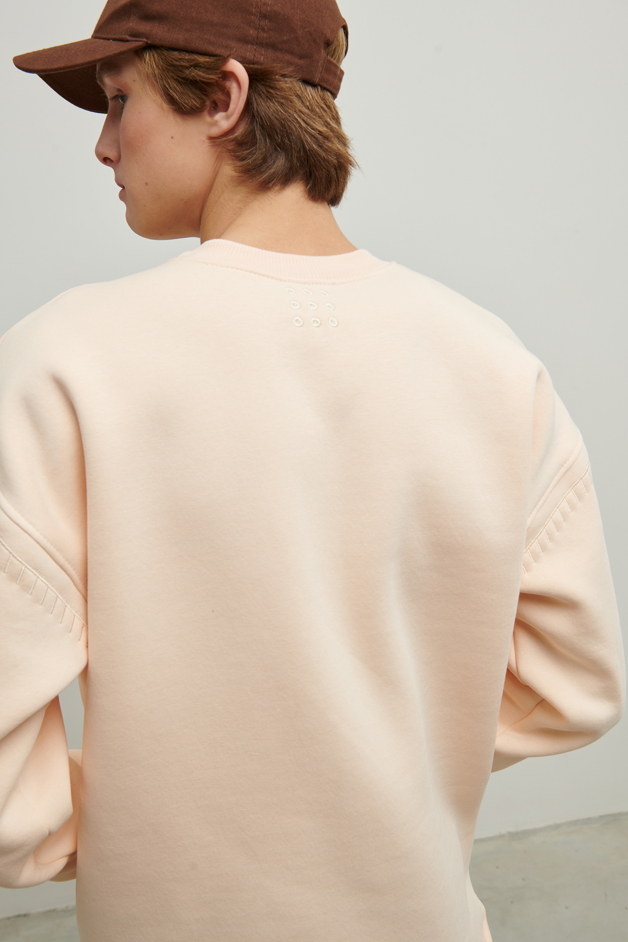 Men's beige sweatshirt Star | S