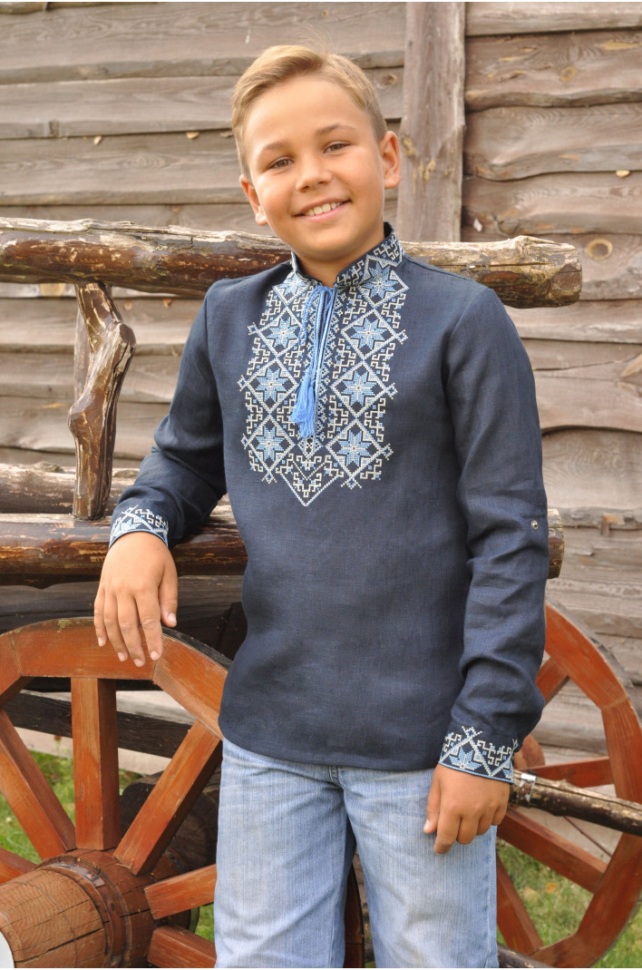 Children's embroidery for a boy | 110