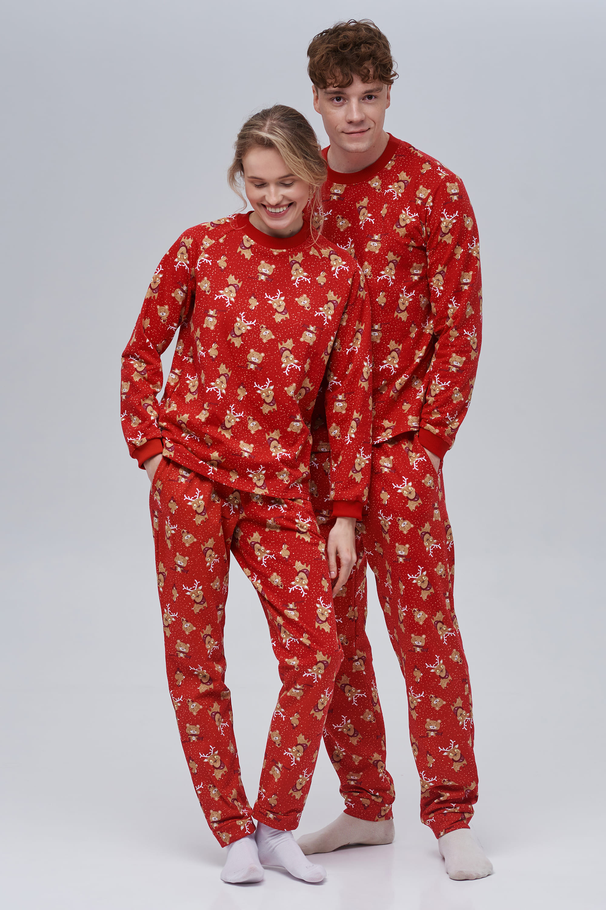 Women's Red Christmas Pajamas | M | 44-46