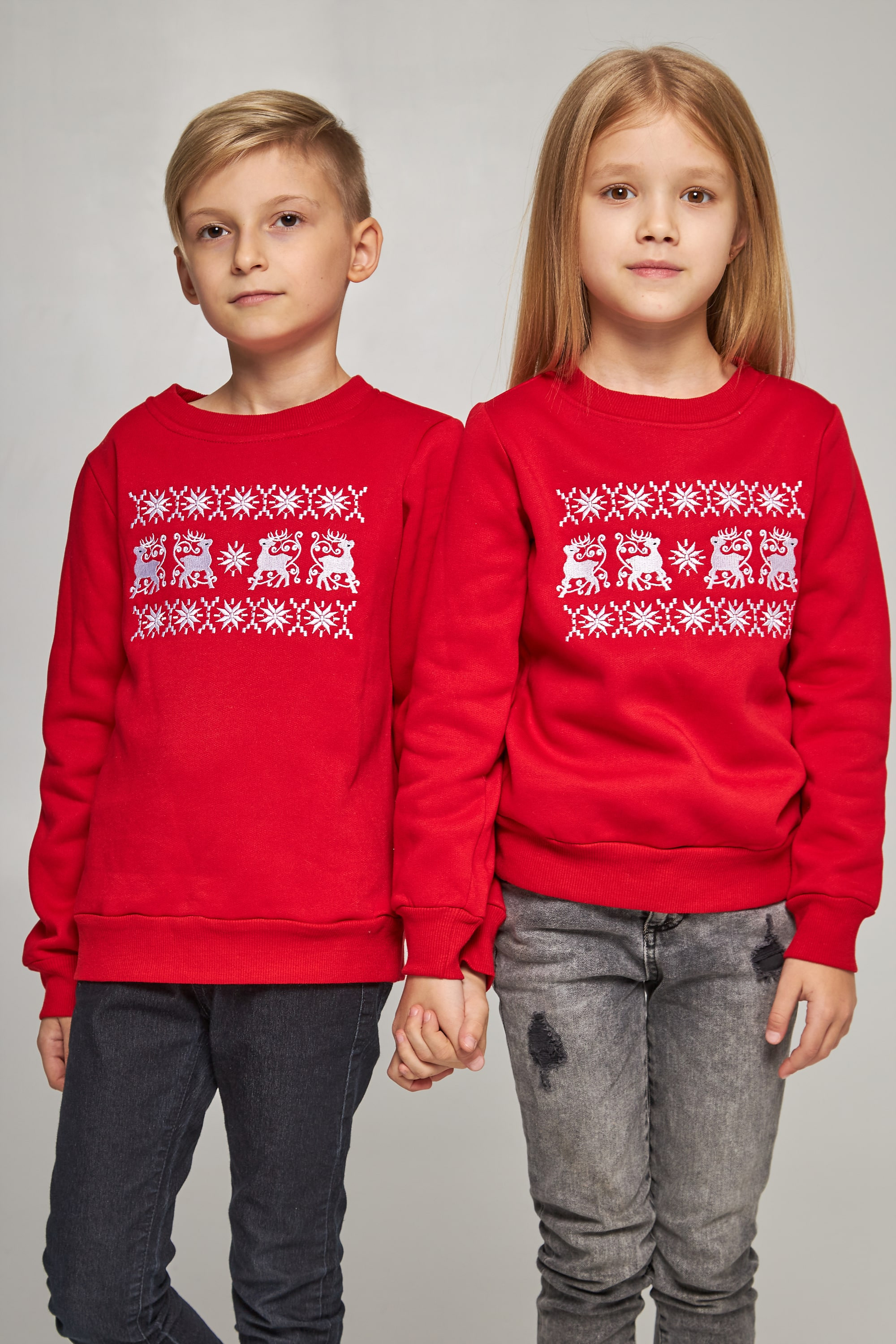 Christmas sweatshirt for girls with deer | 80