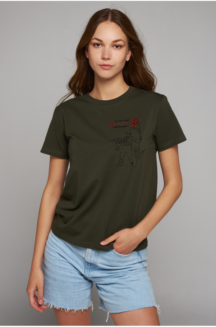 Women's Ukrainian T-shirt  Червона Калина | S-M