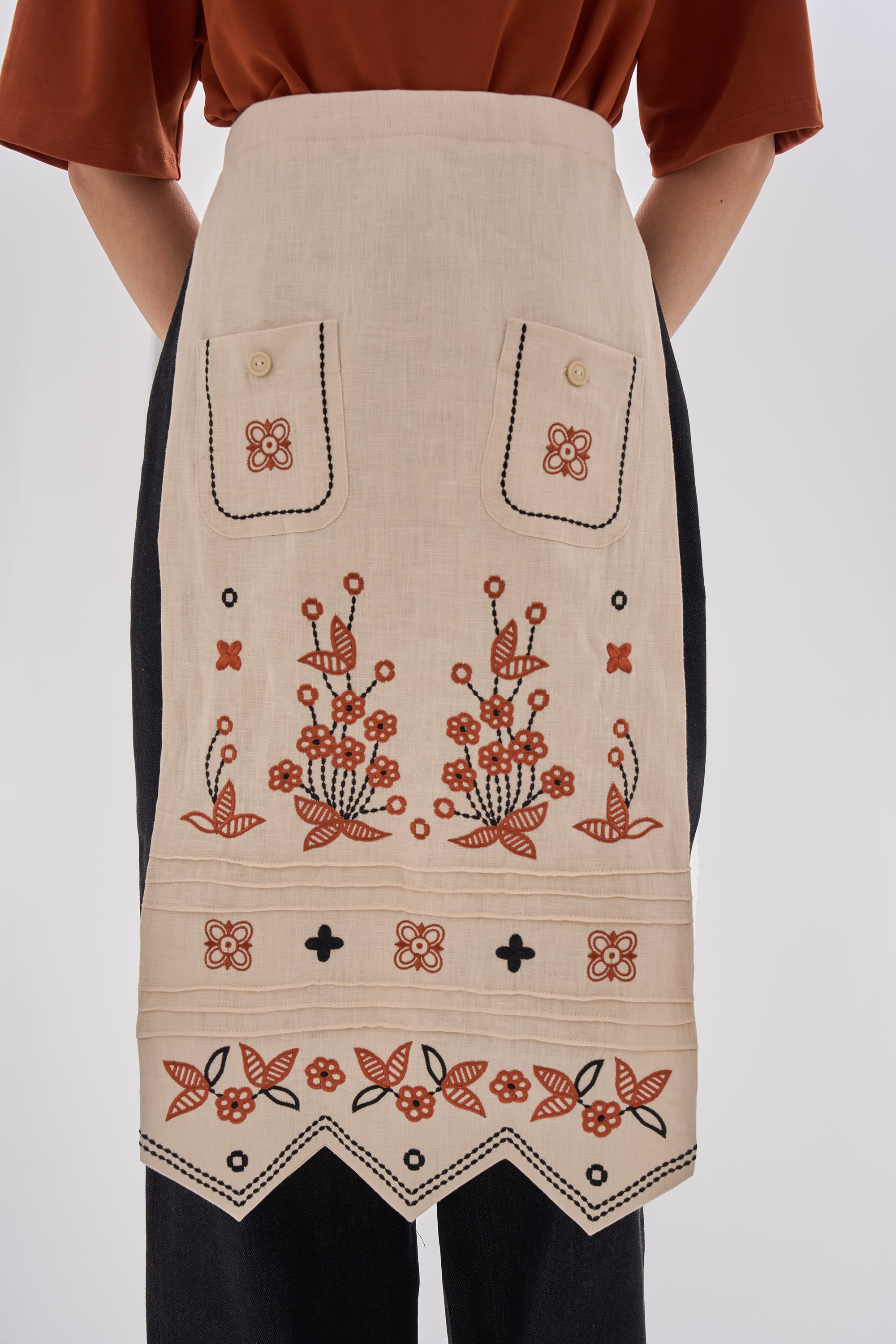 Apron beige Yarrow Apron beige Yarrow