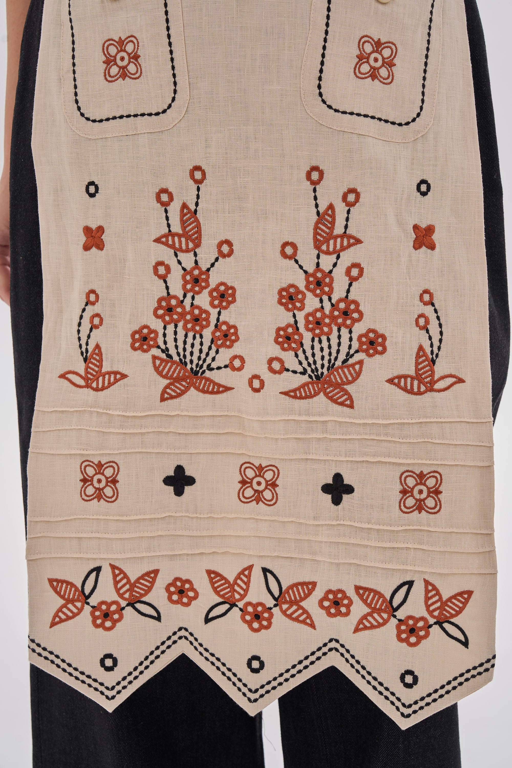 Apron beige Yarrow | owersize