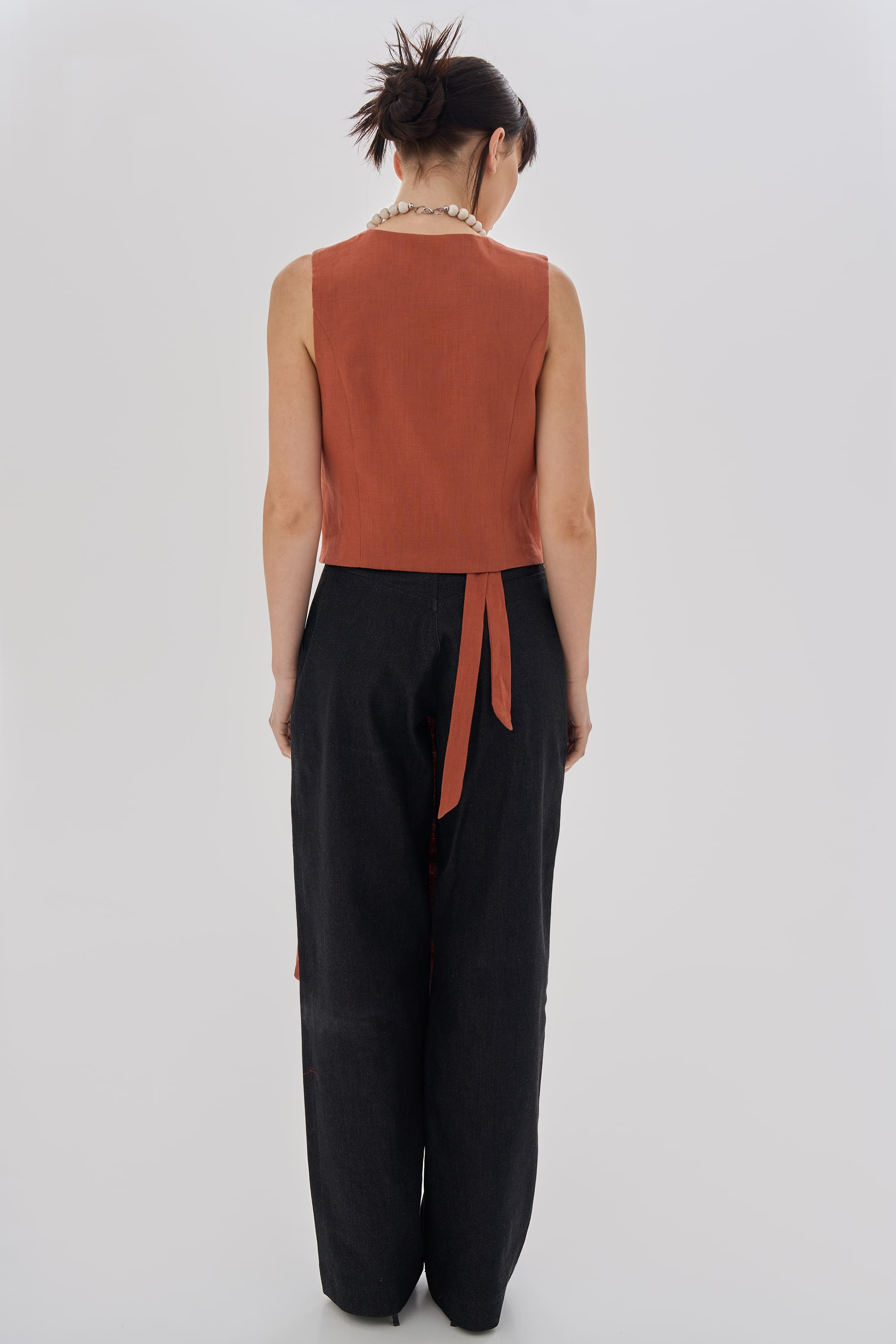 Apron beige Yarrow | owersize
