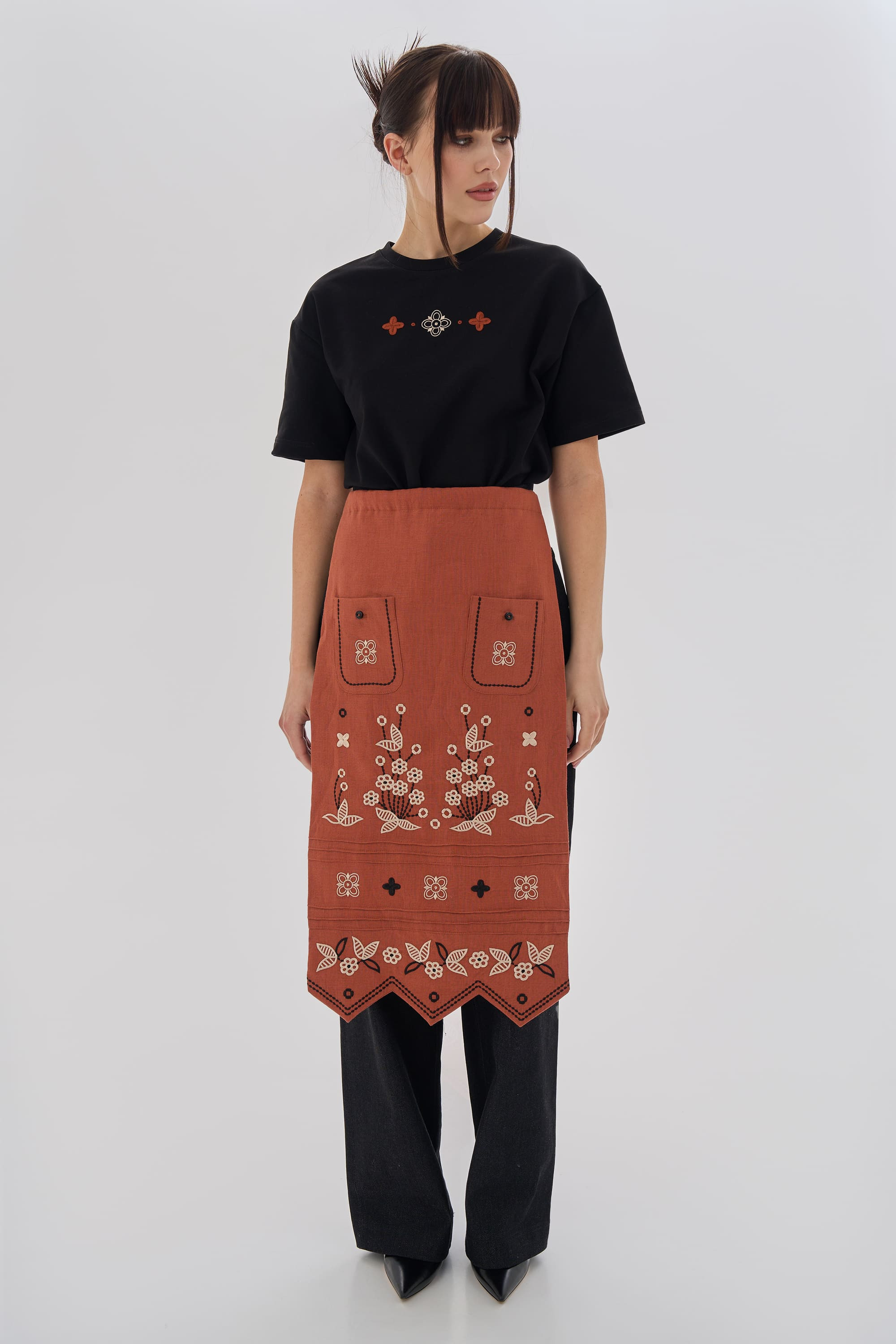Apron beige Yarrow | owersize