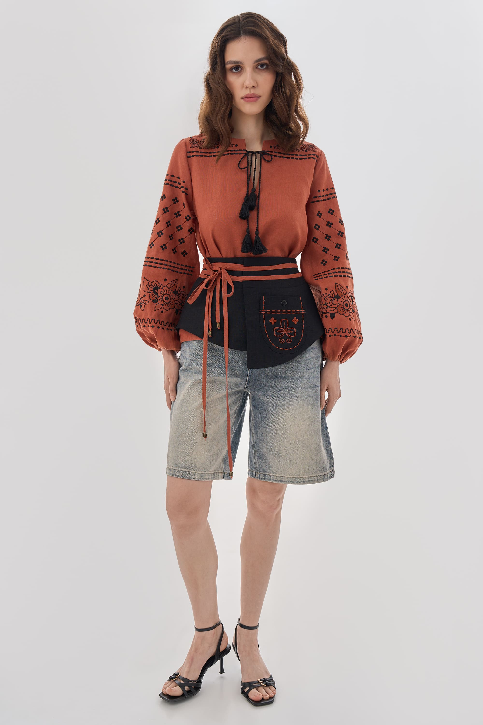 Belt edge with pocket Gazdynia | XL-XXL