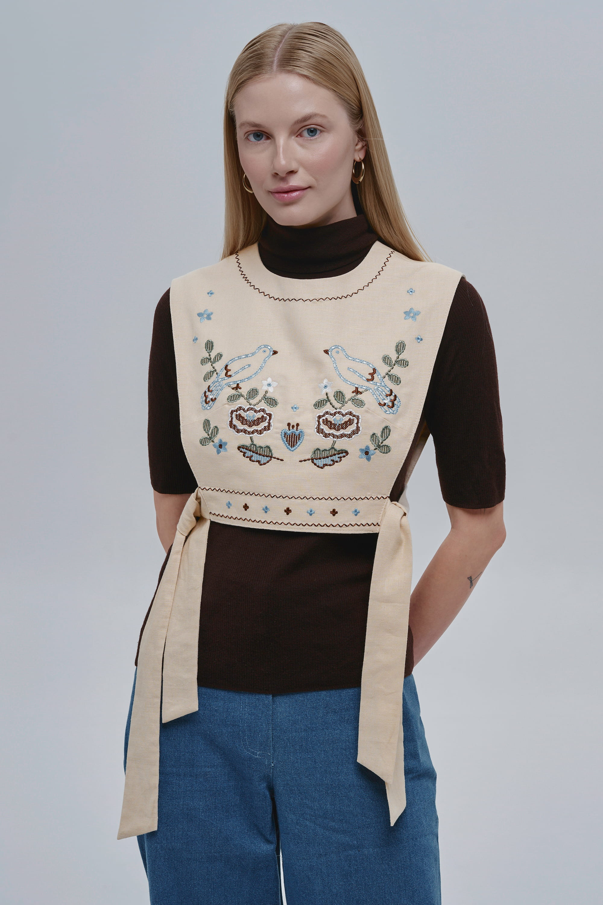 Beige women’s kamizelka Vorkit Beige women’s kamizelka Vorkit
