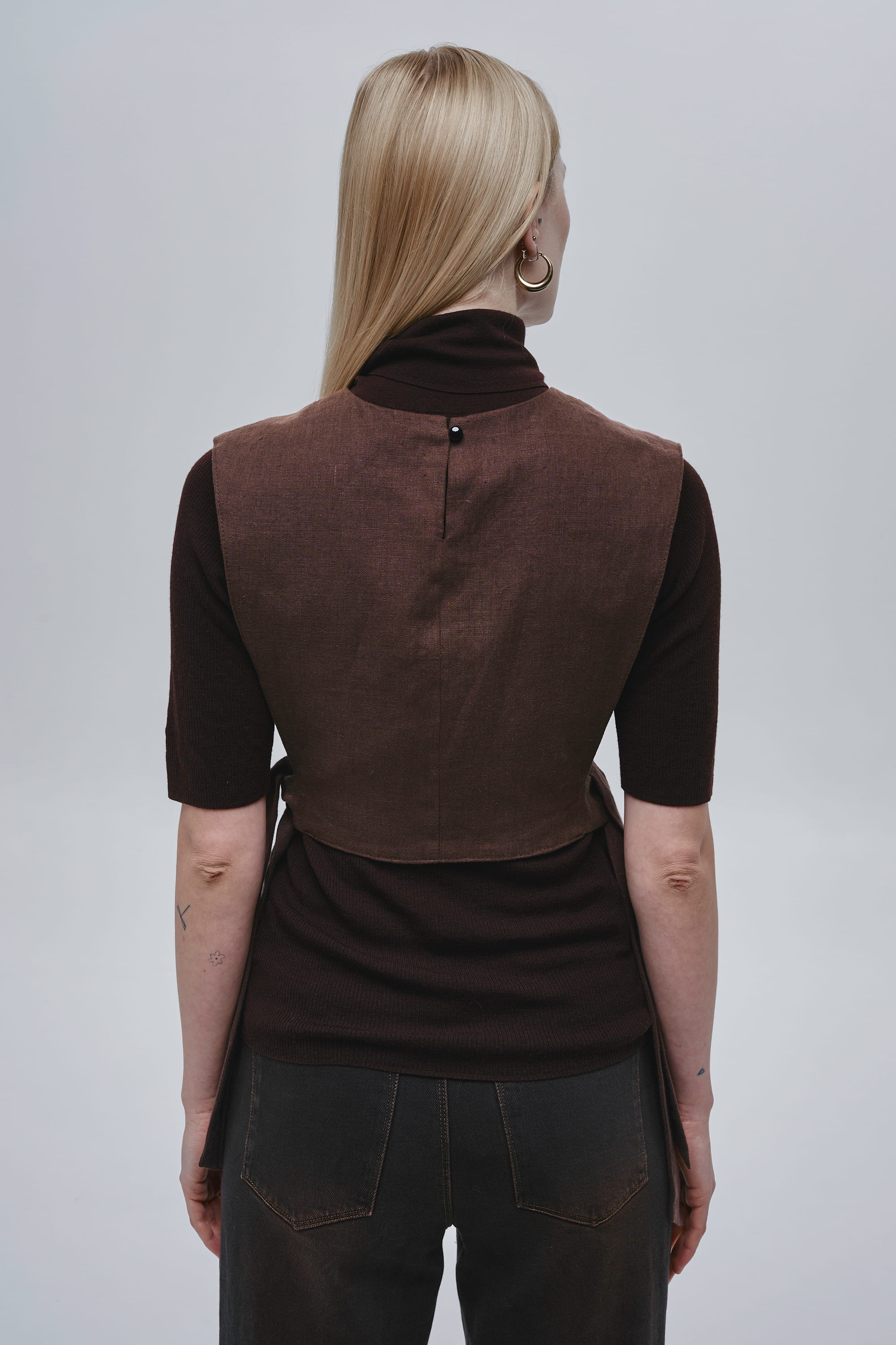 Brown women’s kamizelka Vorkit Brown women’s kamizelka Vorkit