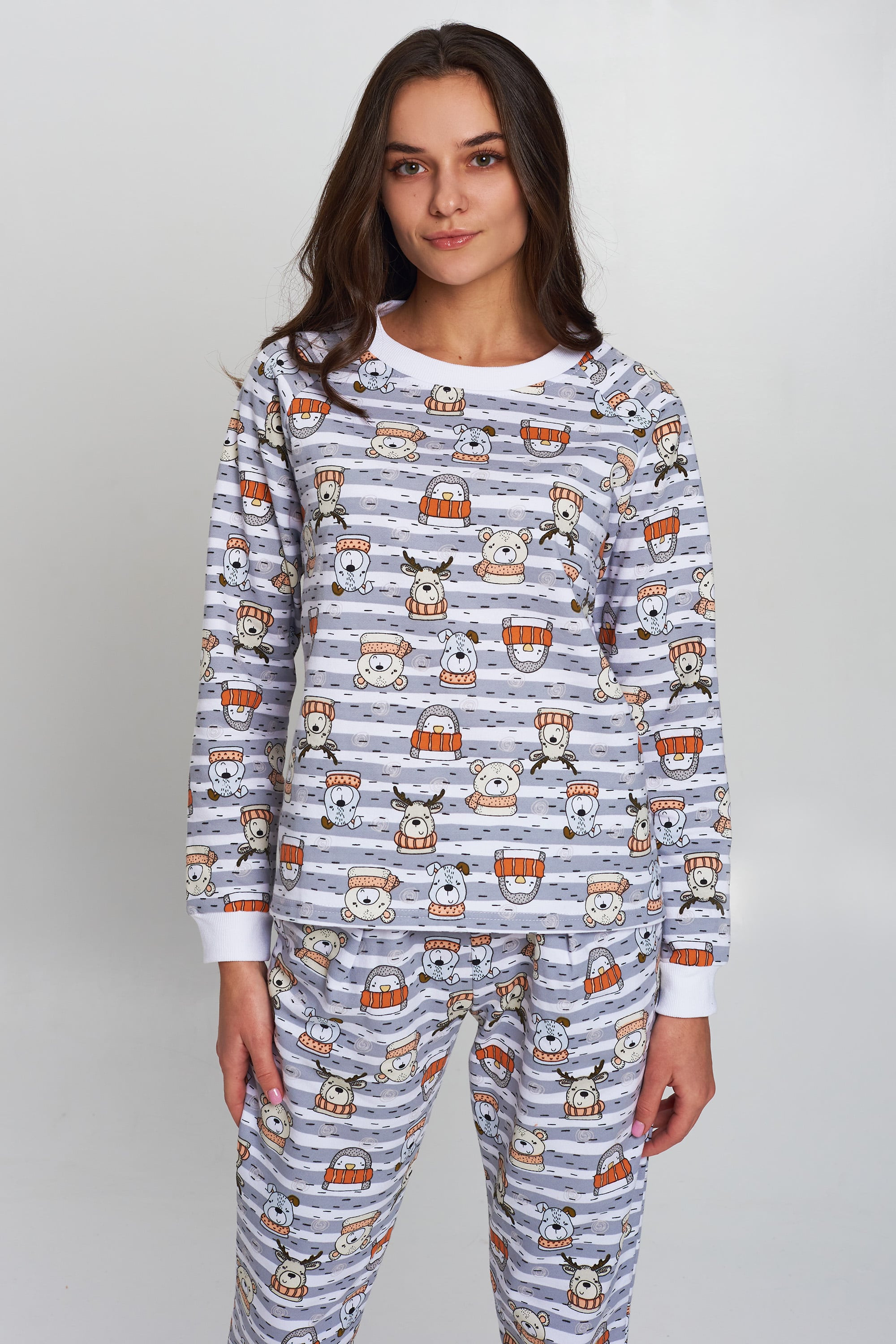 Women's warm pajamas