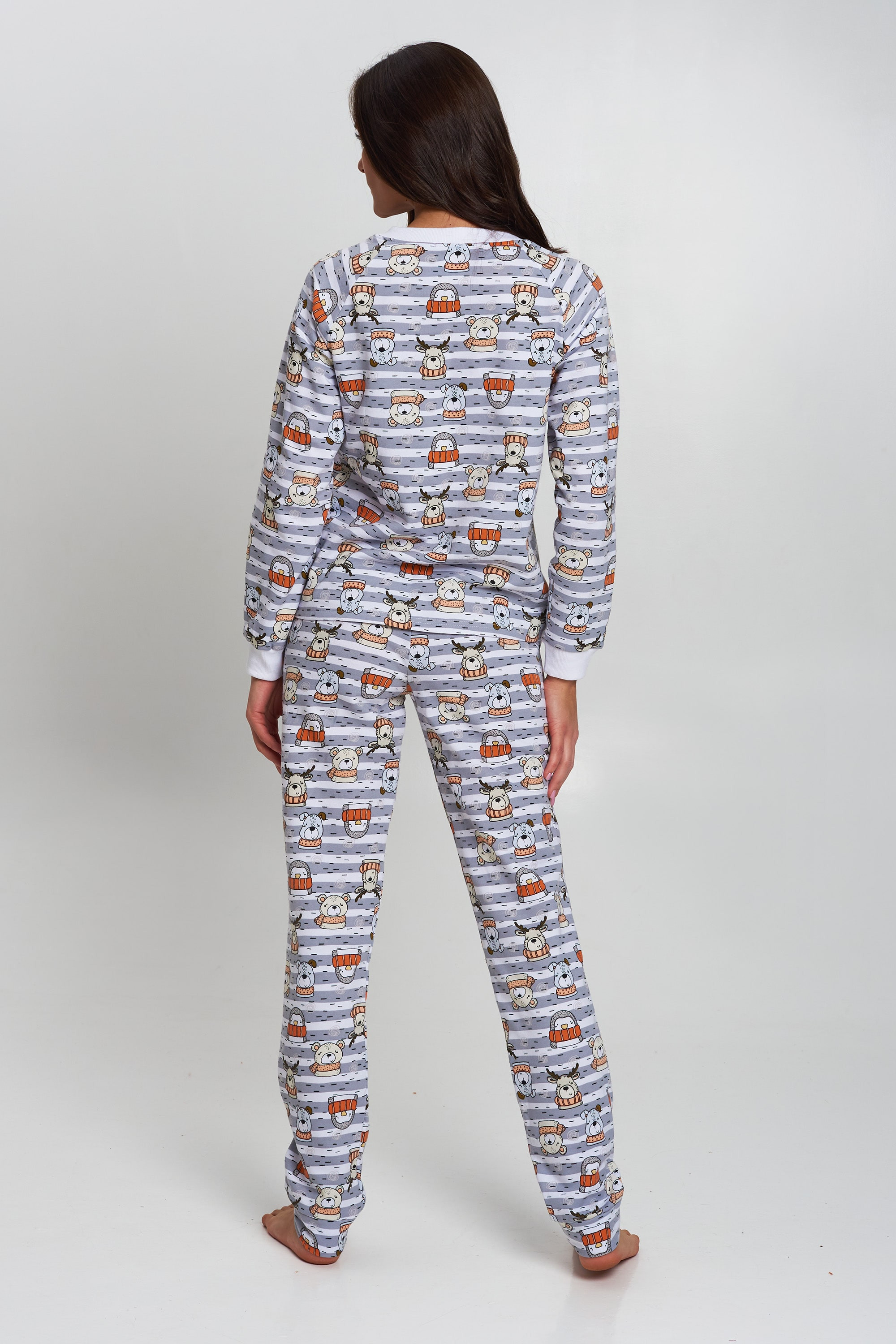 Women's warm pajamas