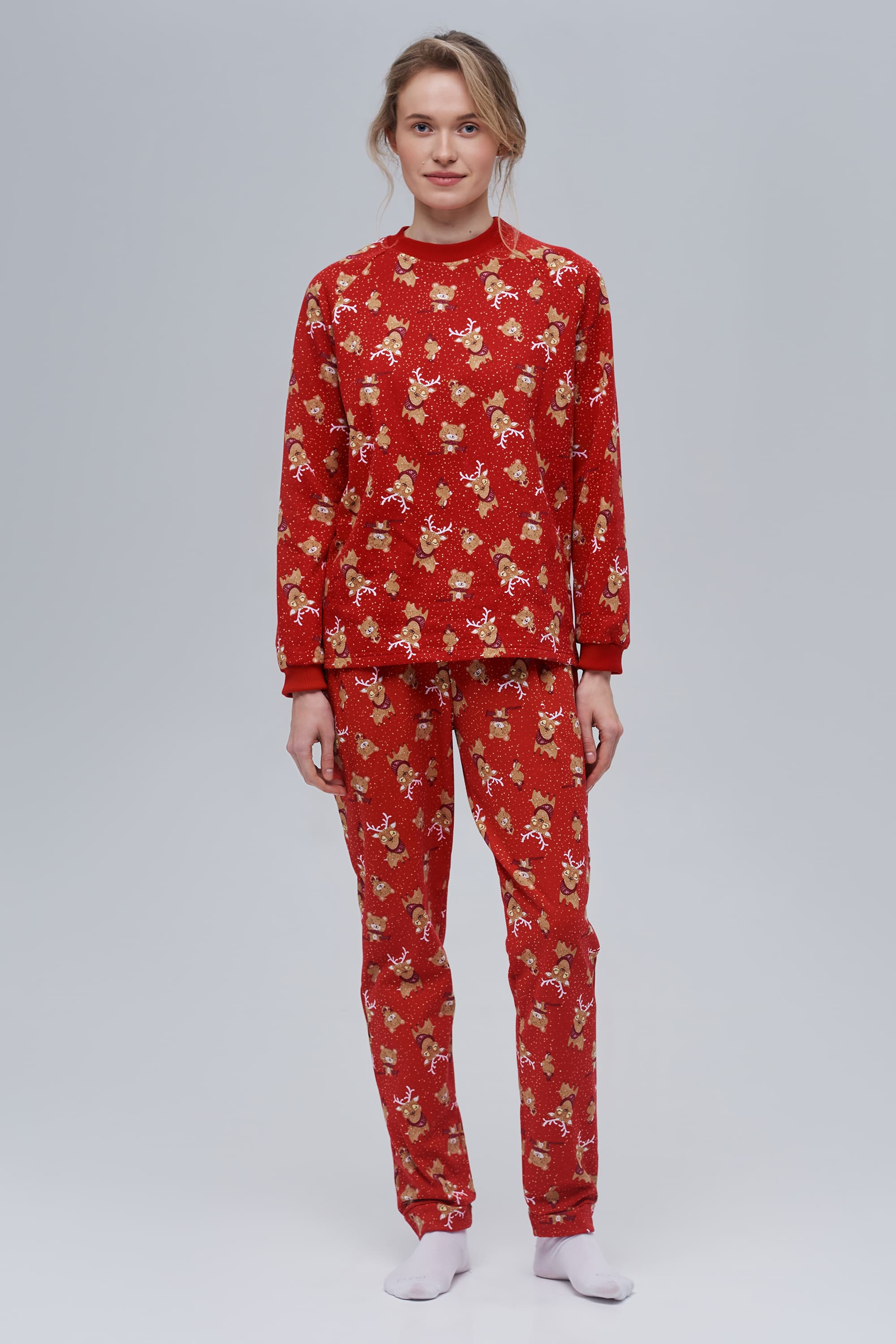 Women's Red Christmas Pajamas