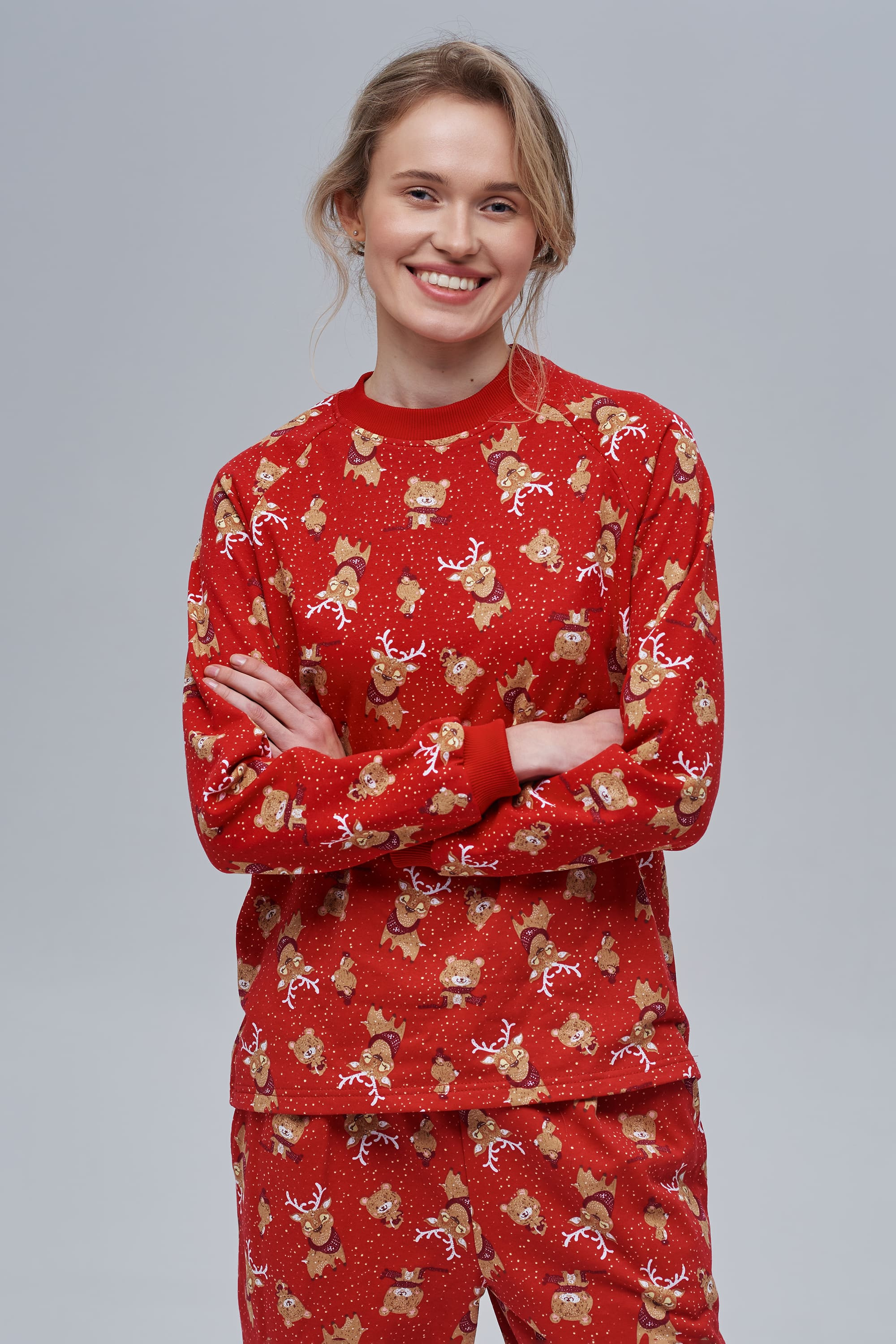 Women's Red Christmas Pajamas