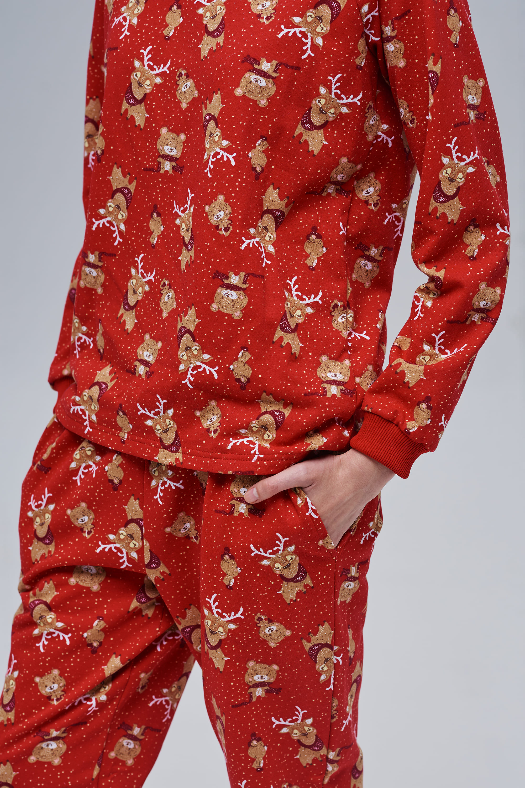 Women's Red Christmas Pajamas | M | 44-46