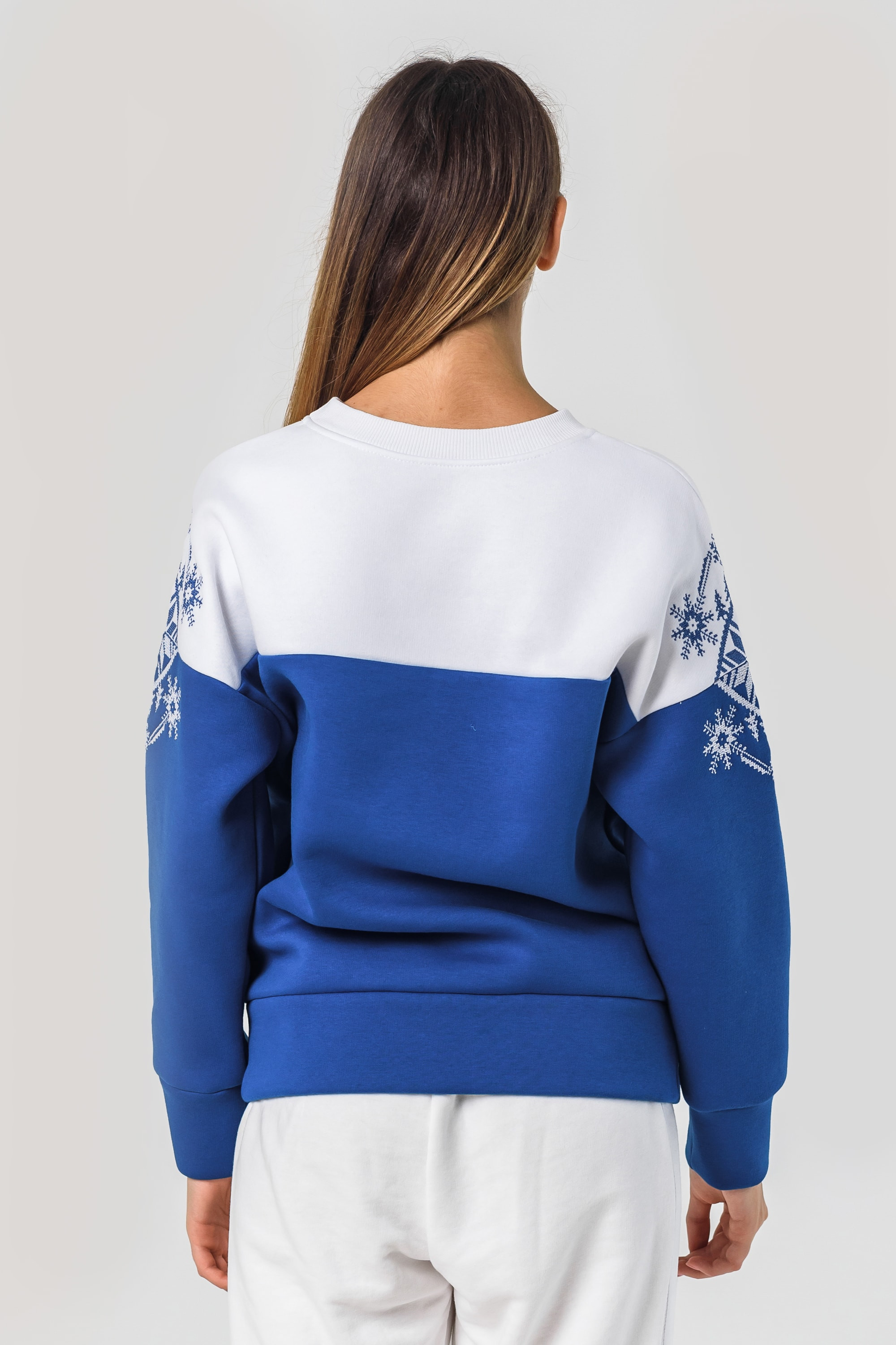 Women's New Year's sweatshirt Snowflake | XS | 40-42 Women's New Year's sweatshirt Snowflake | XS | 40-42
