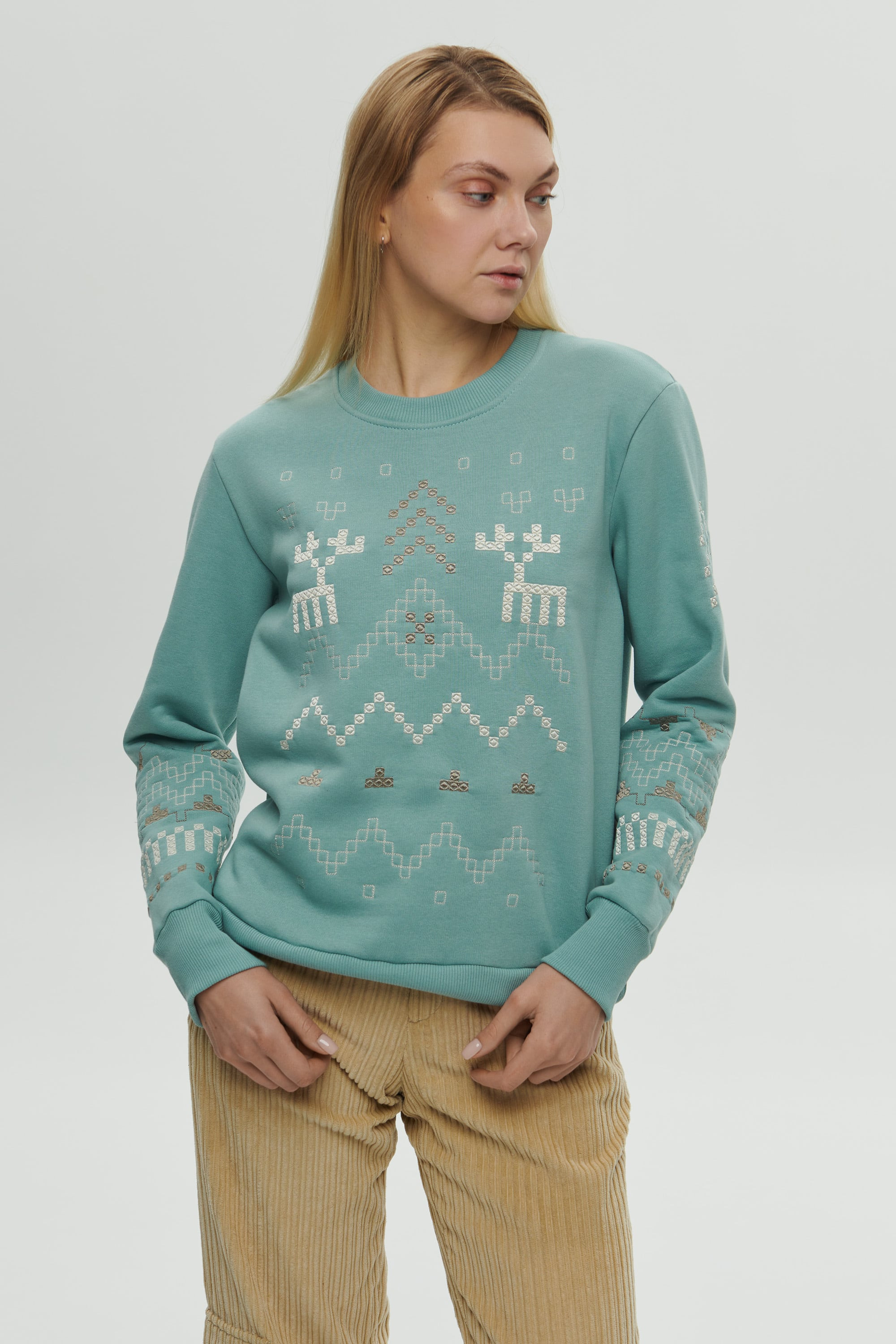 Christmas blue sweatshirts for two December