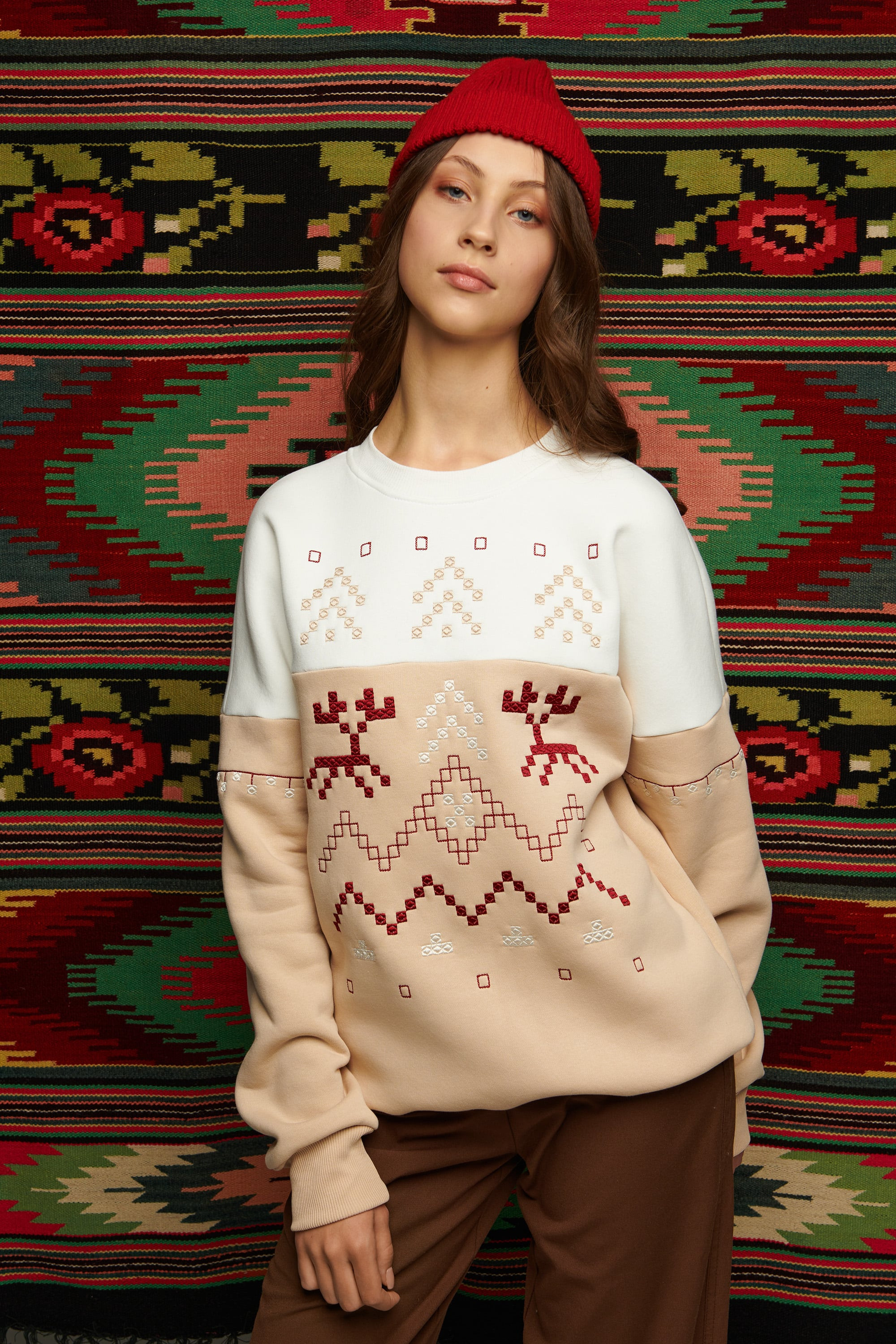 Women's New Year's sweatshirt December 1 | S | 42-44