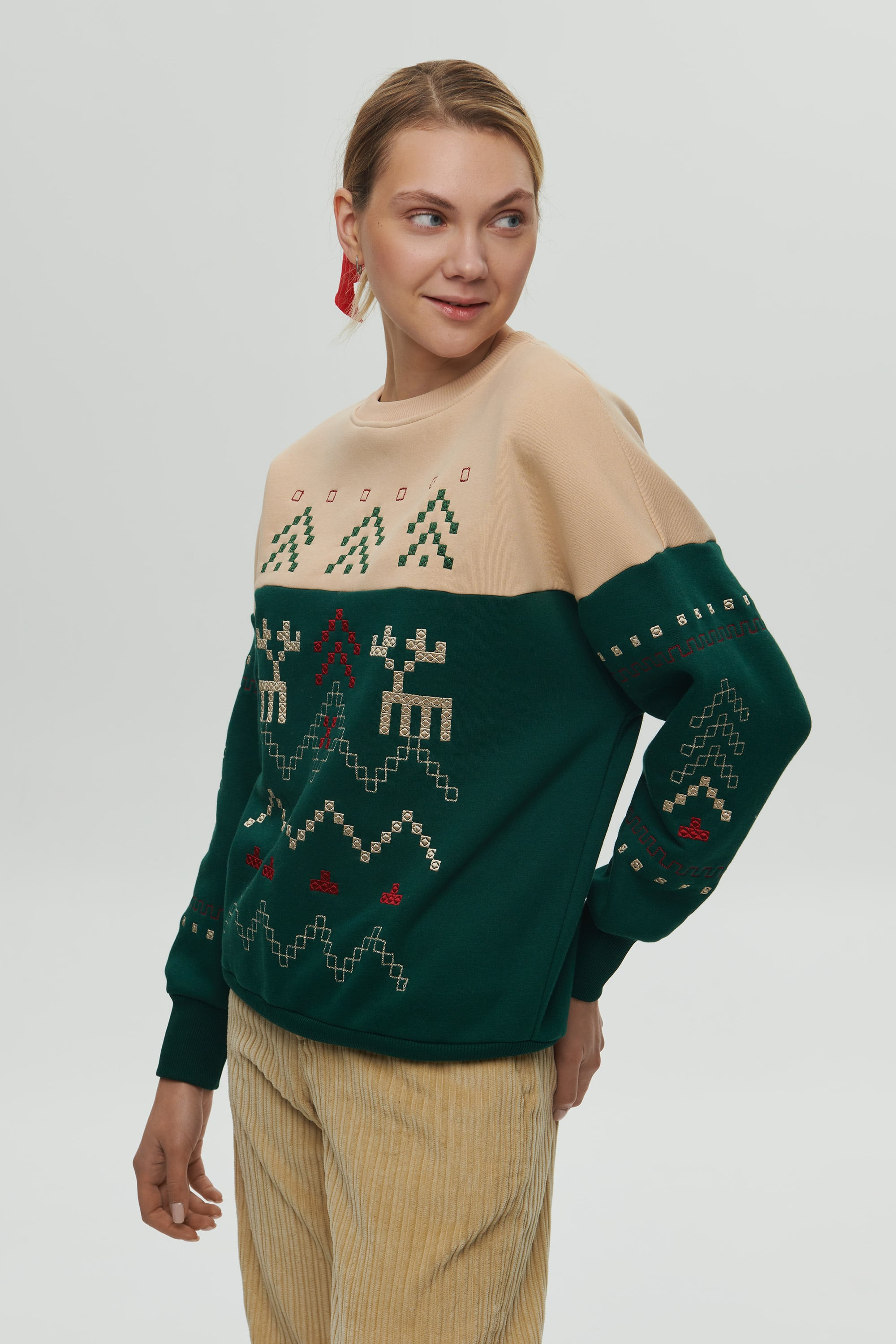 Women's New Year's sweatshirt December 3 | XS | 40-42
