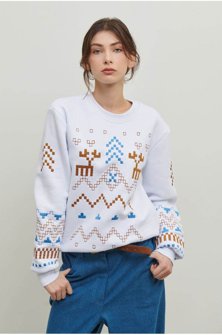 Women's New Year's sweatshirt December 5 | XS