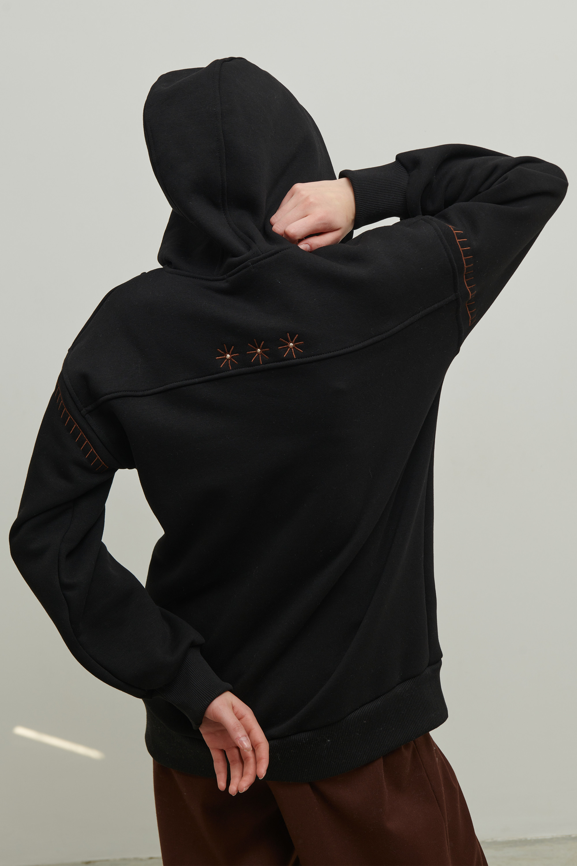 Women's Christmas hoodie Miss Svyatkova | XS | 40-42
