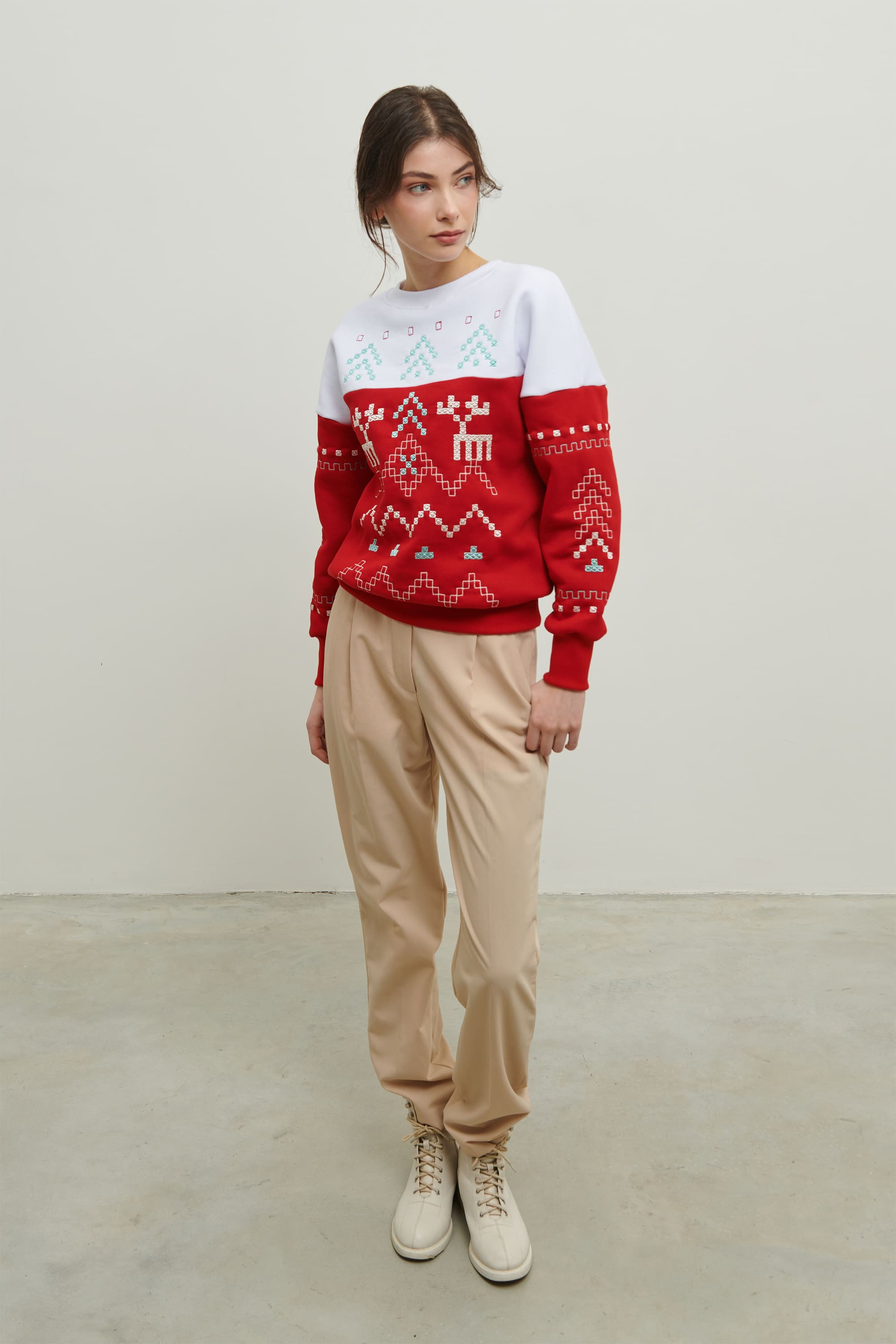 Women's New Year's sweatshirt December 7 | S | 42-44