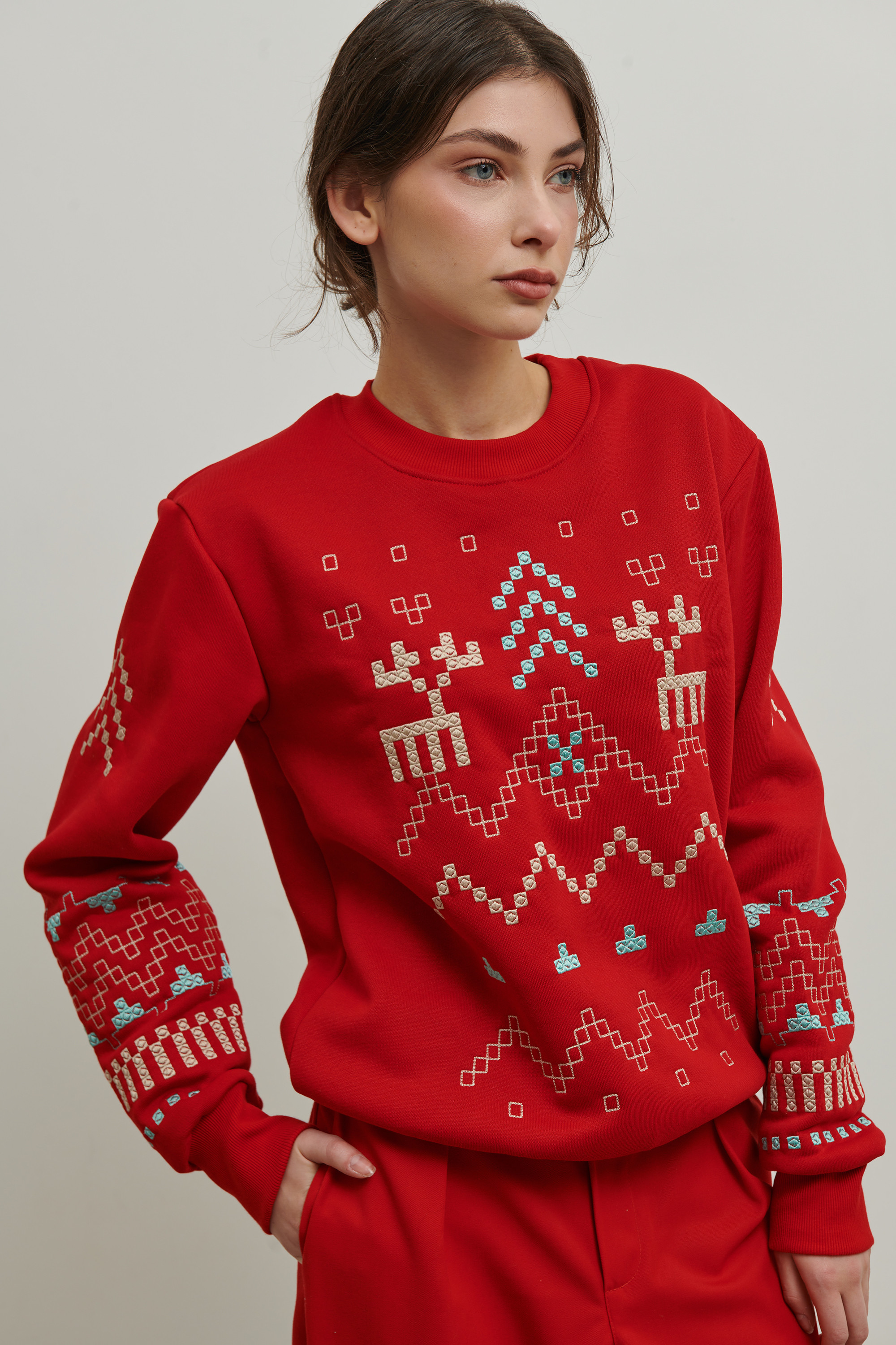 Women's New Year's sweatshirt December 5 | XS